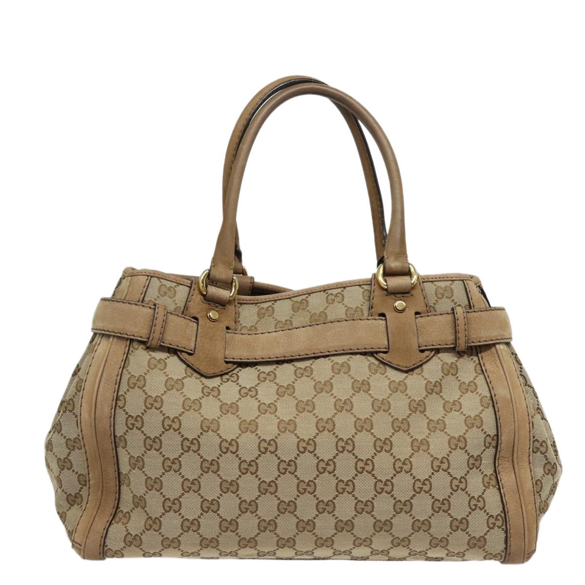 Gucci Gg Running Beige Canvas Handbag (Pre-Owned) Size ONE SIZE - 2 Thumbnail