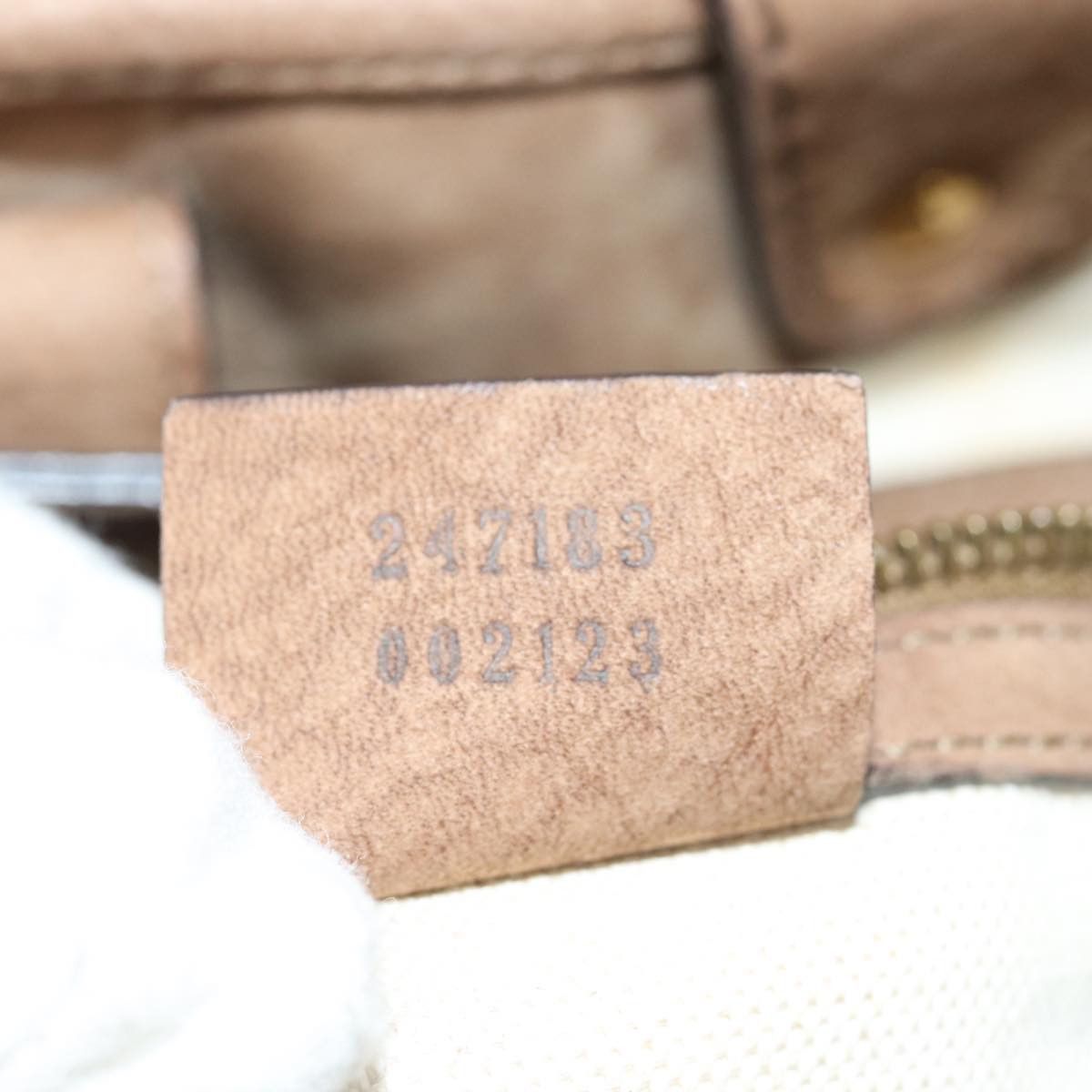 Gucci Gg Running Beige Canvas Handbag (Pre-Owned) Size ONE SIZE - 6 Thumbnail