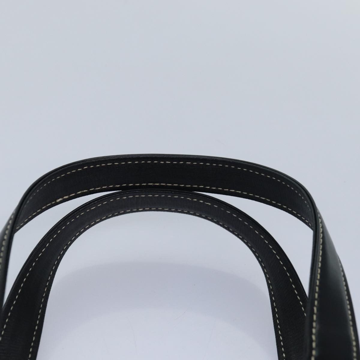 Burberry Black Leather Handbag (Pre-Owned) Size ONE SIZE - 13 Thumbnail
