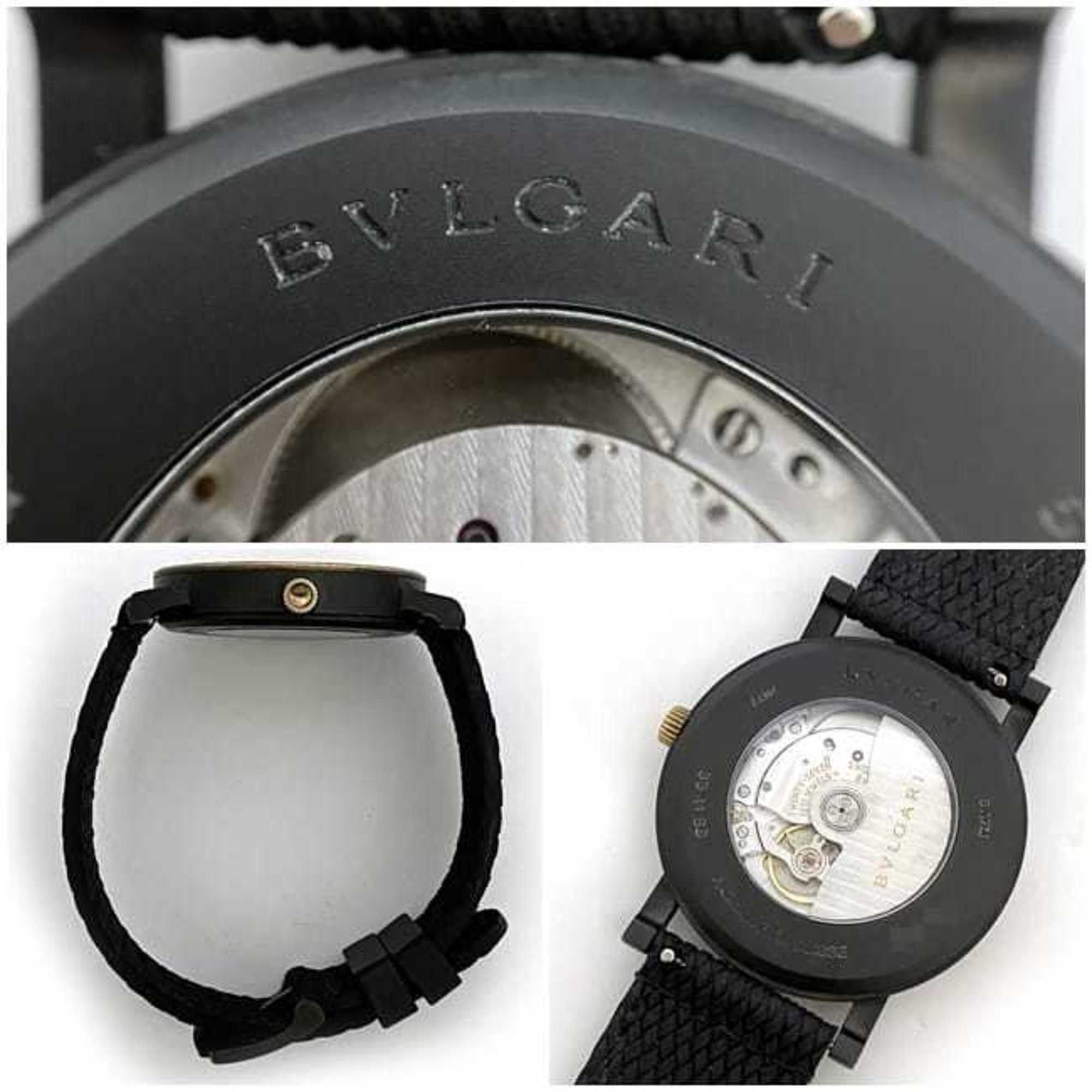 Bvlgari Bvlgari Watch Solotempo f-21156 Black Gold 102931 BB41SB SS Automatic BVLGARI Men's Size ONE SIZE - 9 Thumbnail