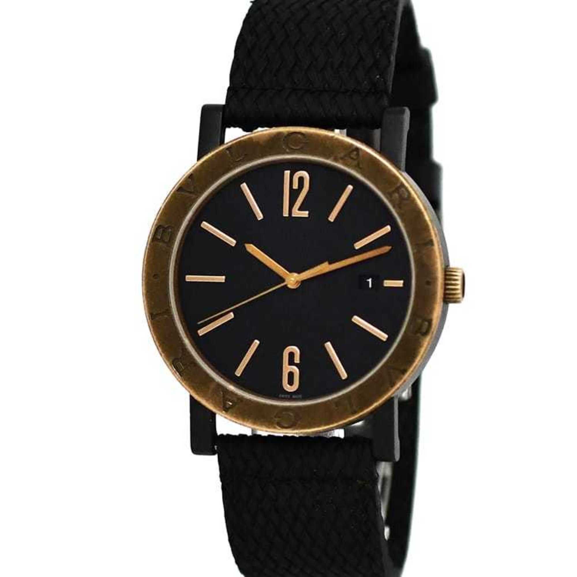 Bvlgari Bvlgari Watch Solotempo f-21156 Black Gold 102931 BB41SB SS Automatic BVLGARI Men's Size ONE SIZE - 2 Thumbnail