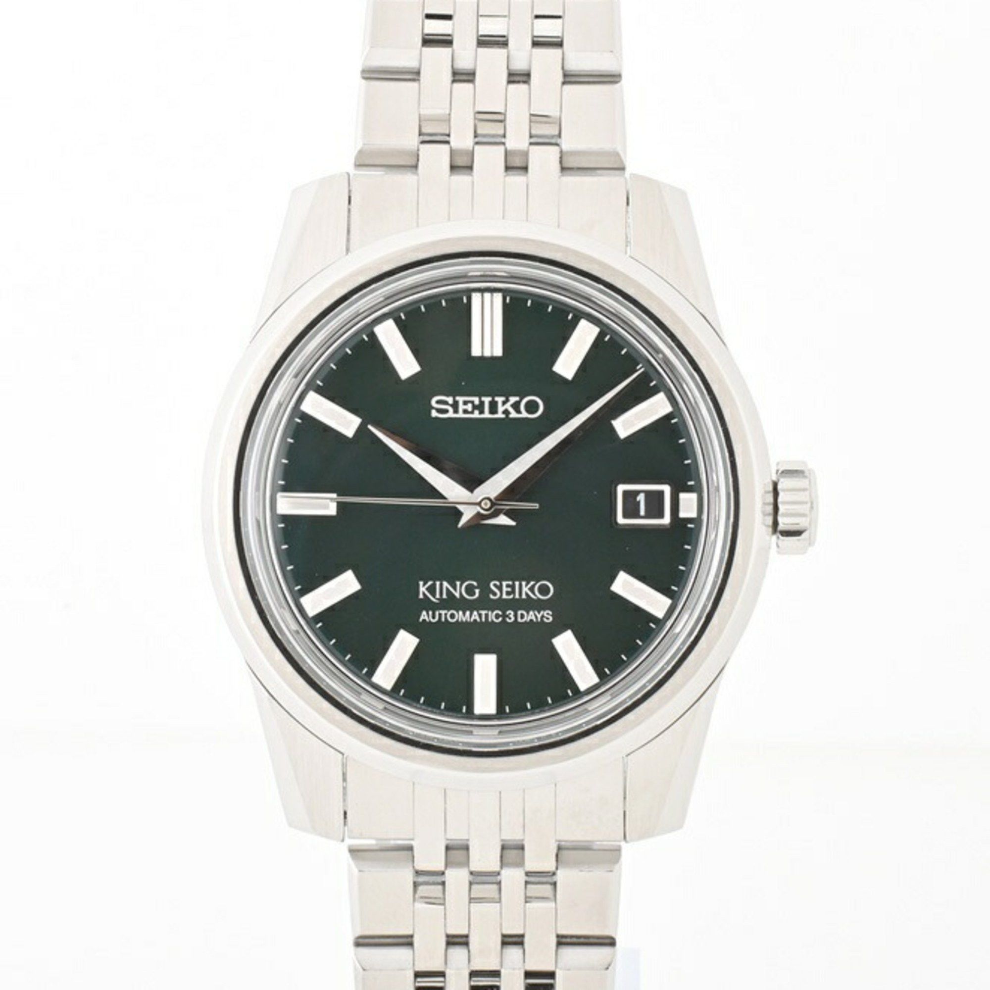 Seiko Seiko King SDKS019 6R55-00A0 Green Automatic Watch E-156171 Size ONE SIZE - 3 Thumbnail