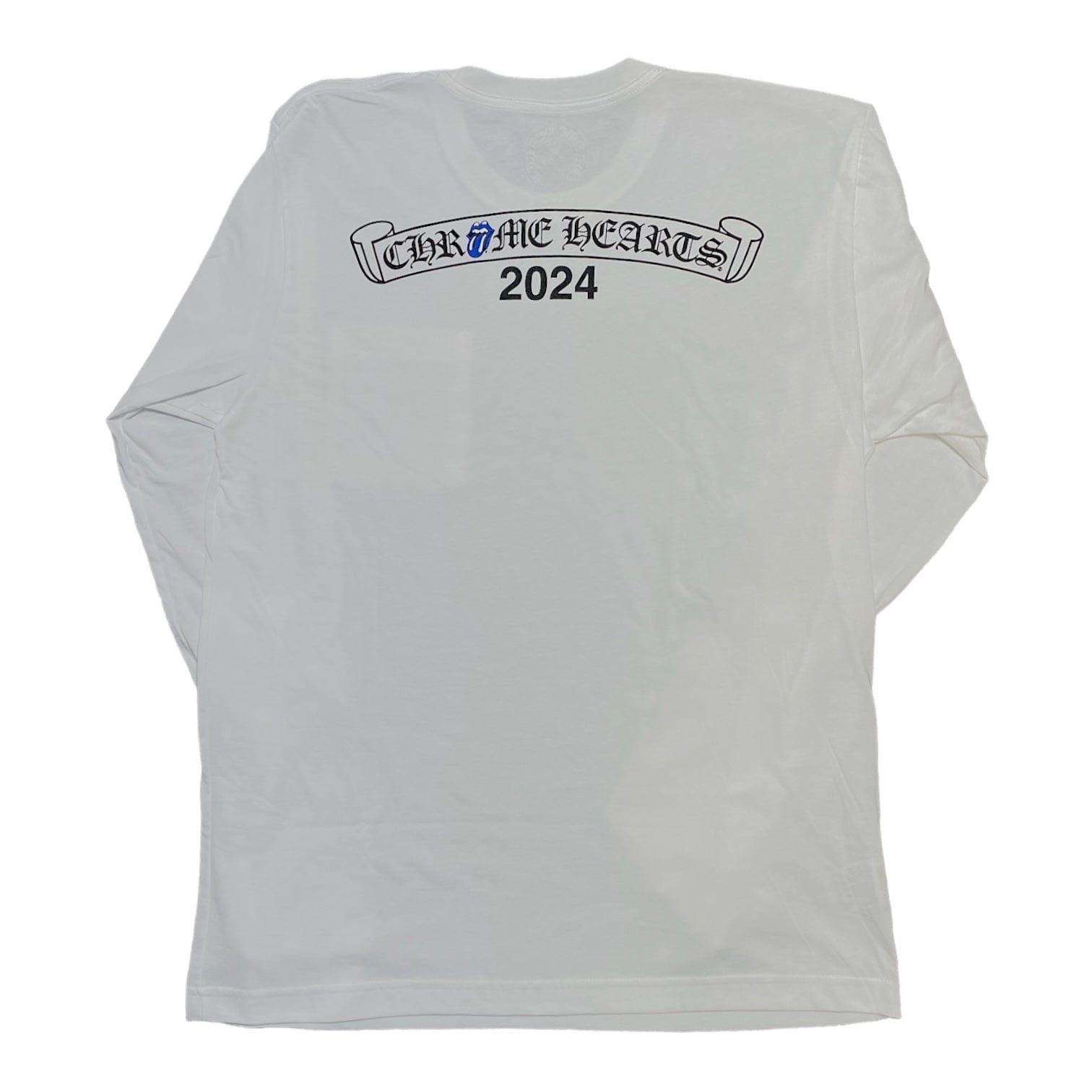 Chrome Hearts Rolling Stones 2024 Long Sleeve Tee Shirt