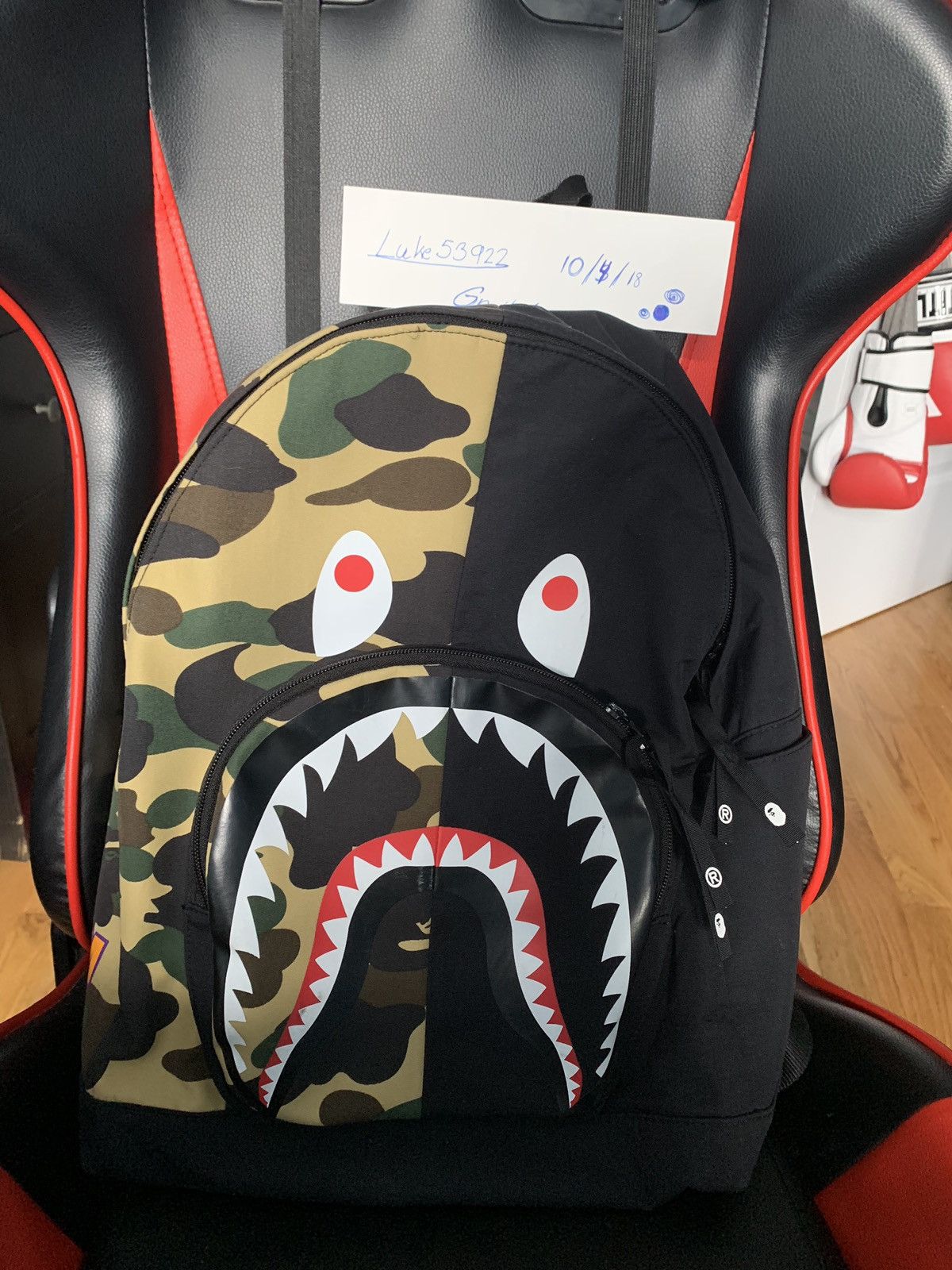 Bape Bape Shark Backpack Grailed