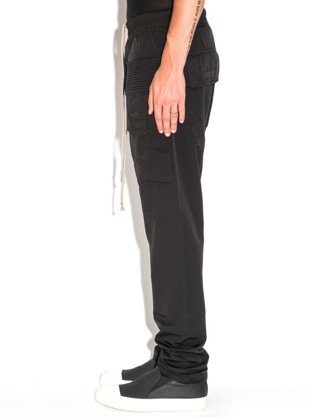 Rick owens 14fw Drawstring Long pants
