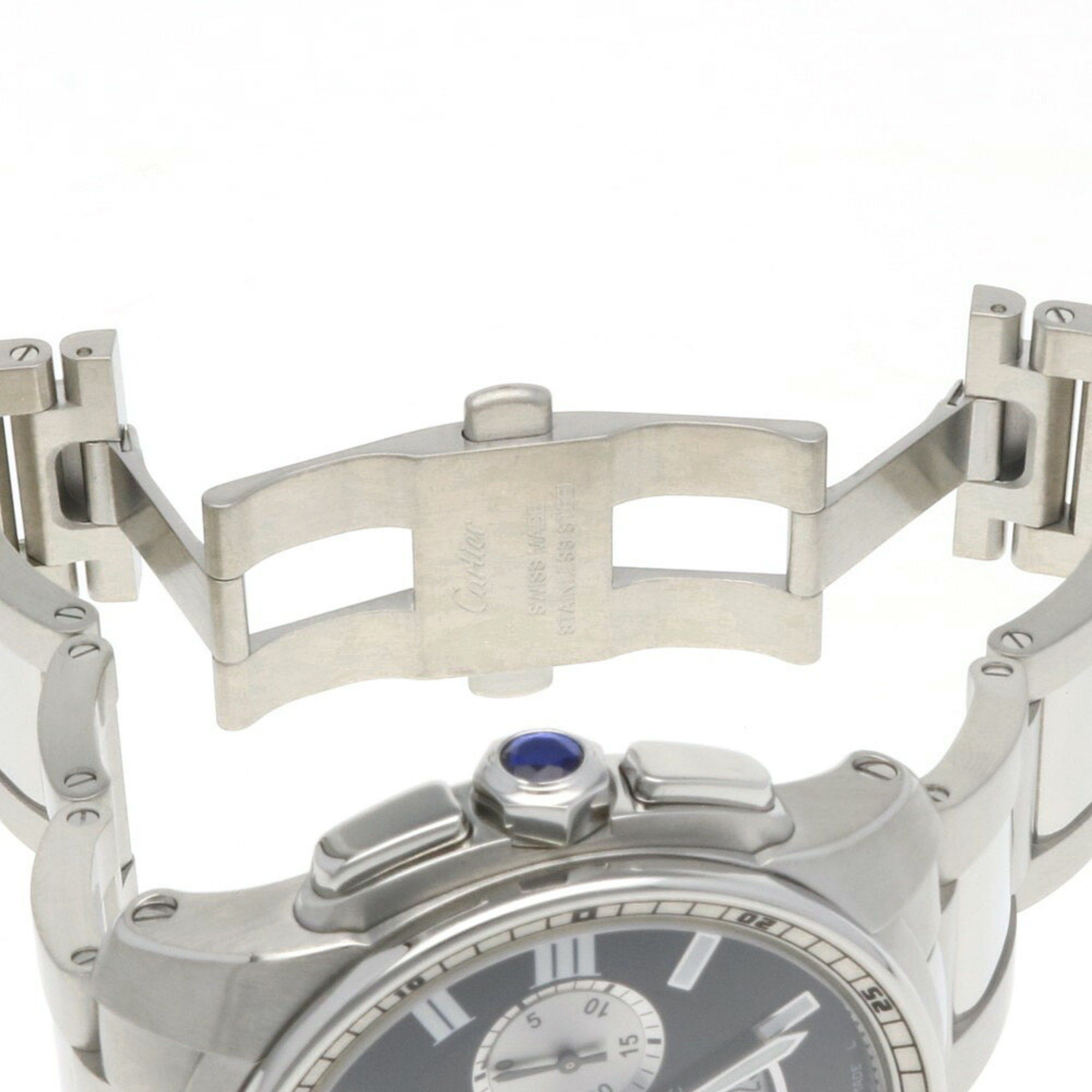 Cartier Cartier Calibre de Watch, Stainless Steel 3578 Automatic, Men's, Overhauled Size ONE SIZE - 9 Thumbnail