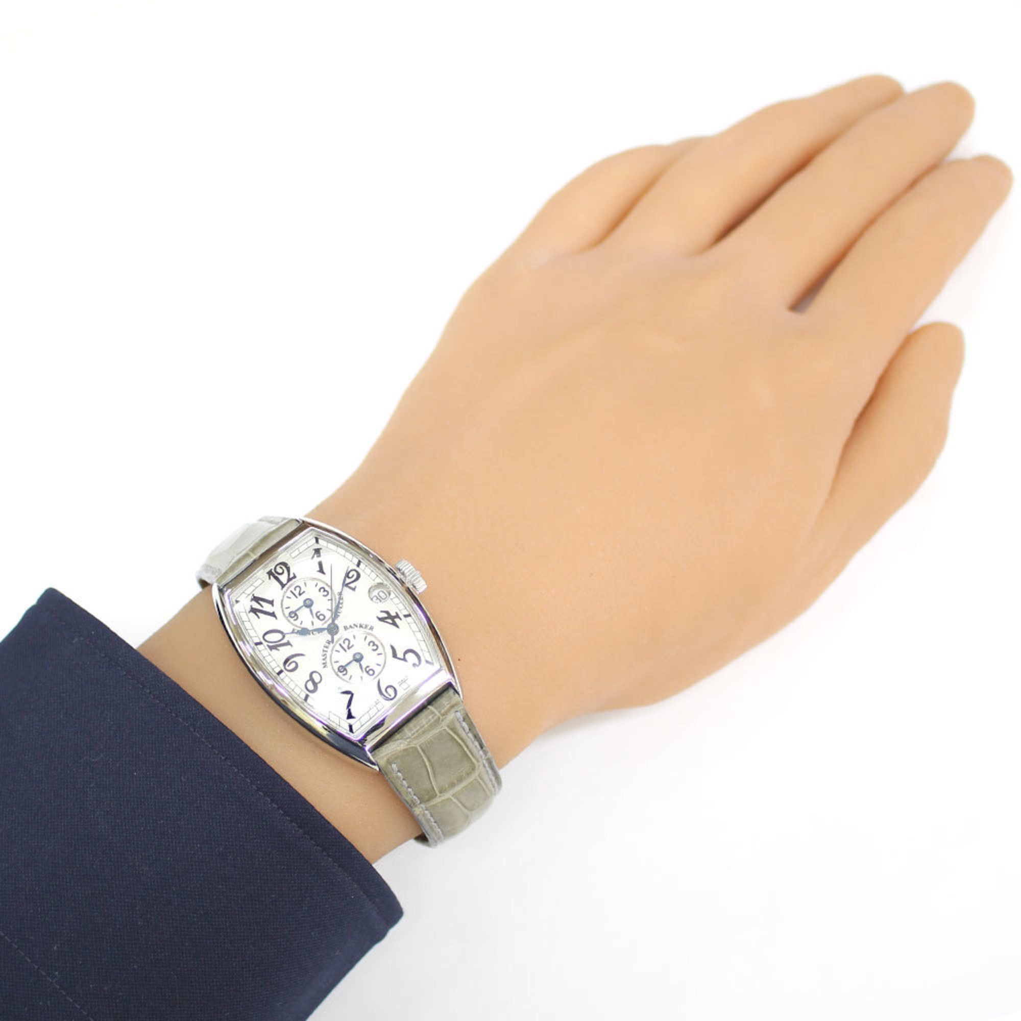 Franck Muller Franck Muller Master Banker Watch Stainless Steel 5850MB Automatic Men's FRANCK MULLER Overhauled Size ONE SIZE - 2 Thumbnail