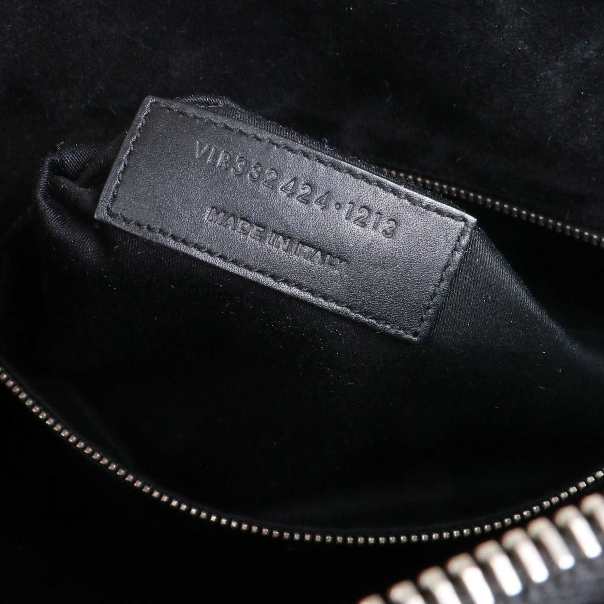 Saint Laurent Paris SAINT LAURENT - Saint Laurent Boston handbag in black leather Size ONE SIZE - 10 Thumbnail