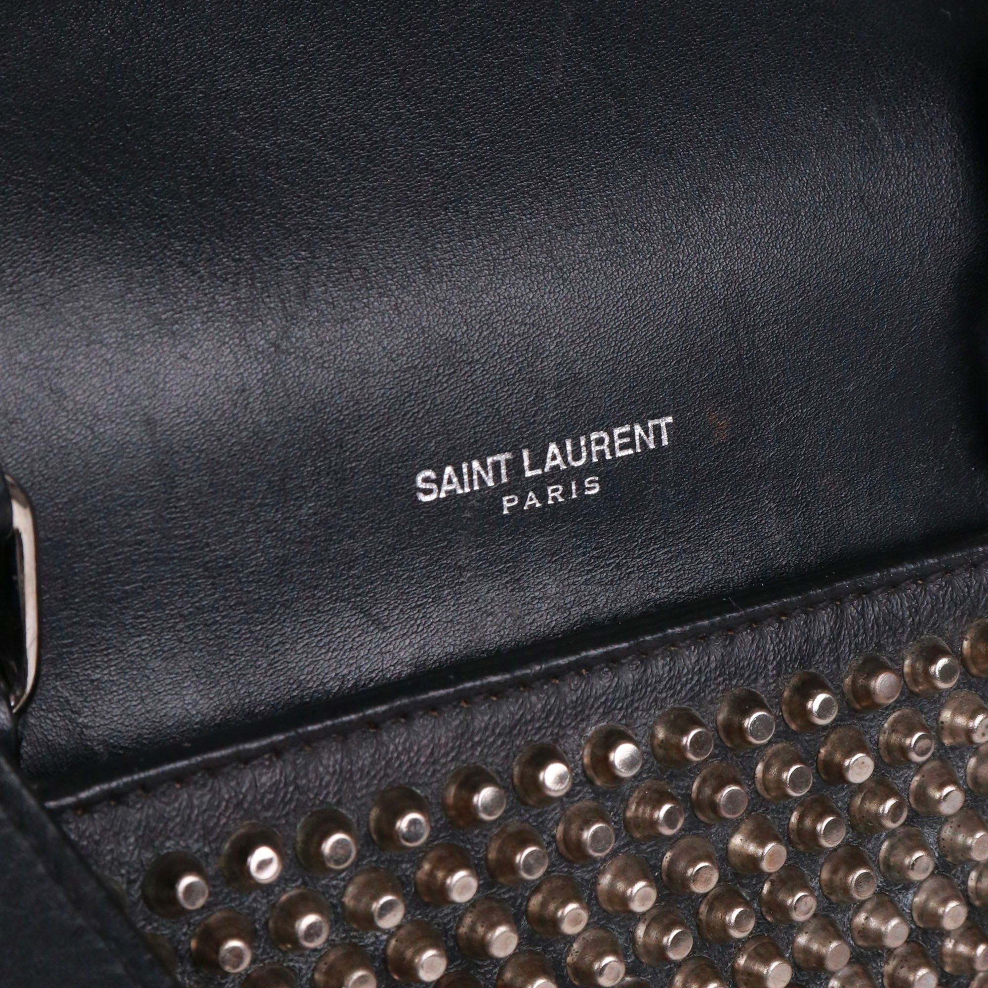 Saint Laurent Paris SAINT LAURENT - Saint Laurent Boston handbag in black leather Size ONE SIZE - 4 Thumbnail