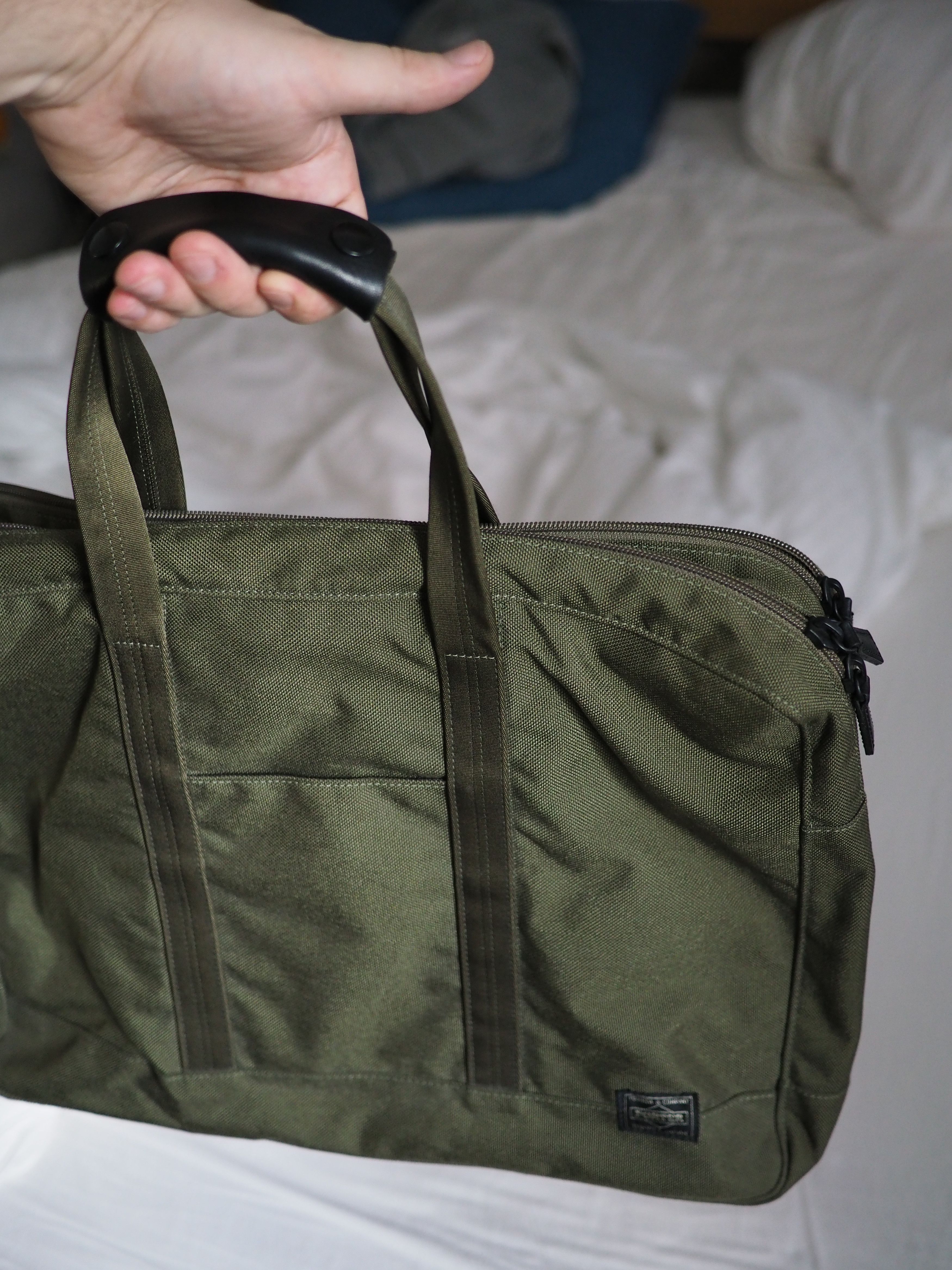 PORTER 黒 ナイロン バッグ大 TACTICAL（PORTER） ポーター タクティカル ウエストバッグ 654