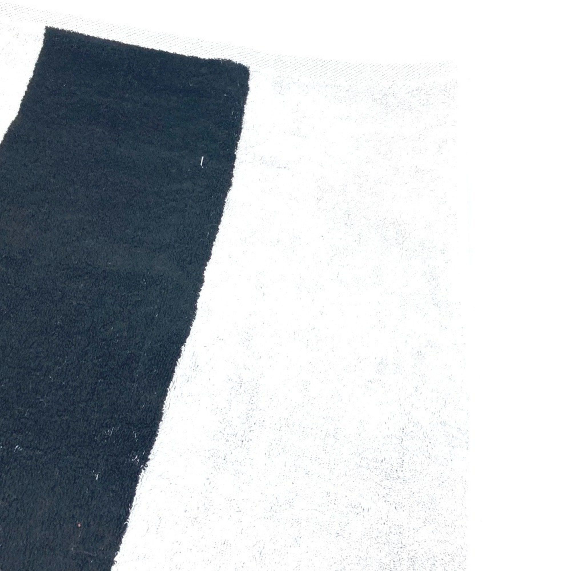 MCM MCM Bicolor Beach Towel Blanket Bath Cotton Men's Women's Black Size ONE SIZE - 5 Thumbnail