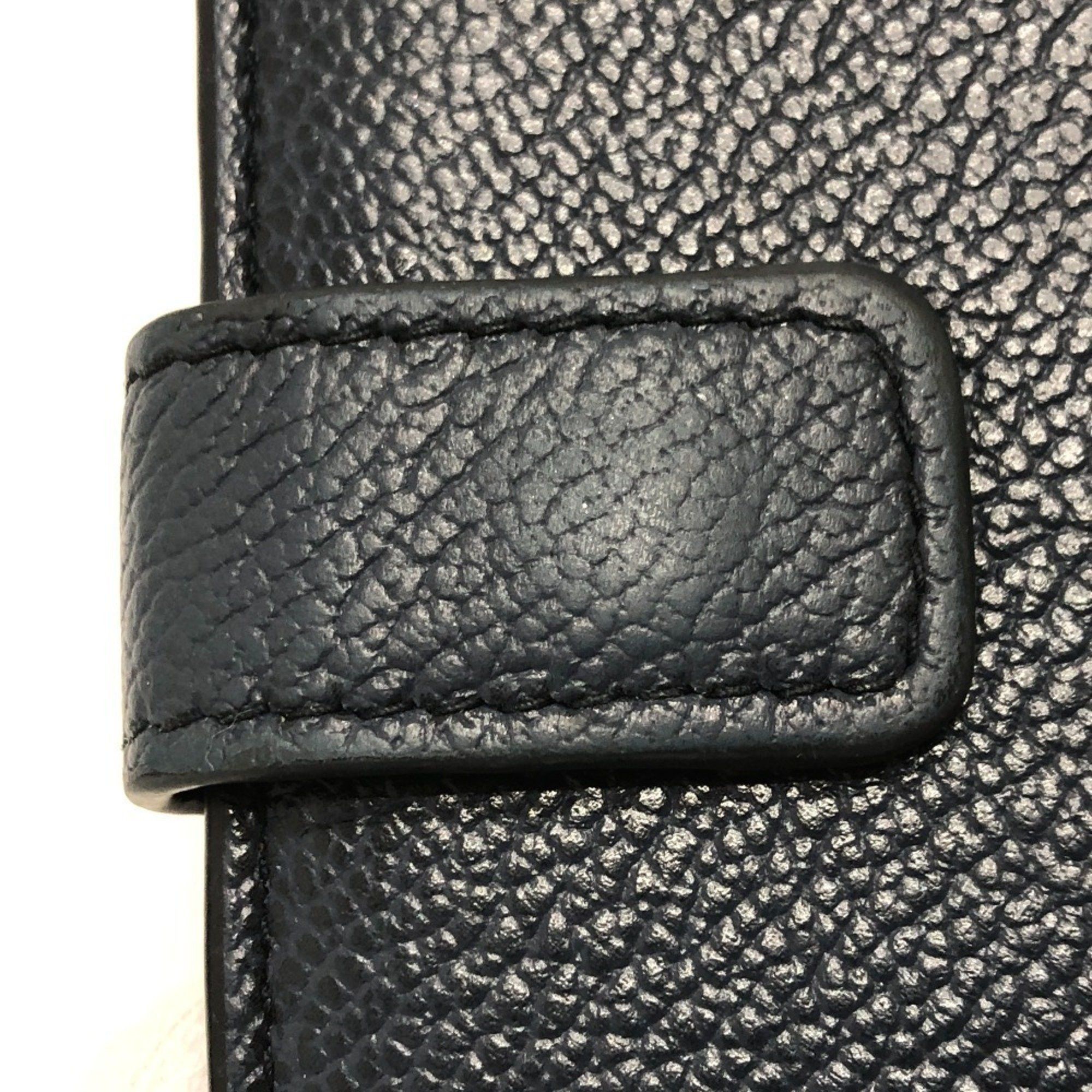 Prada PRADA 2MV015 Vitello Micro Grey Bi-fold Long Wallet Leather Women's Blue Size ONE SIZE - 7 Thumbnail