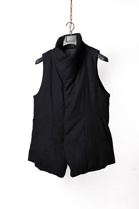 Julius 12aw Black Angora Nylon Serge Vest Size US L / EU 52-54 / 3 - 2 Preview
