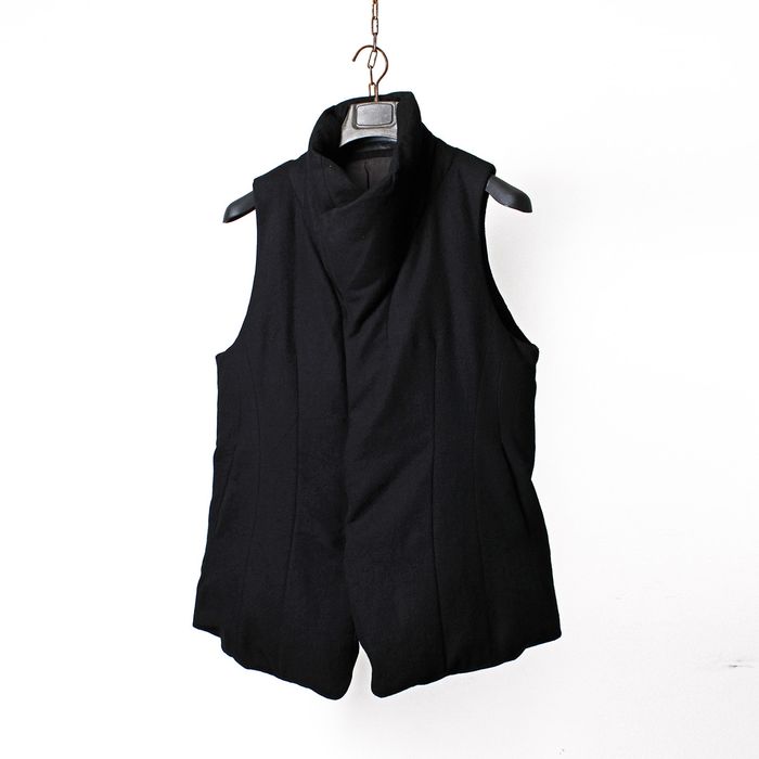 Julius 12aw Black Angora Nylon Serge Vest Size US L / EU 52-54 / 3 - 1 Preview