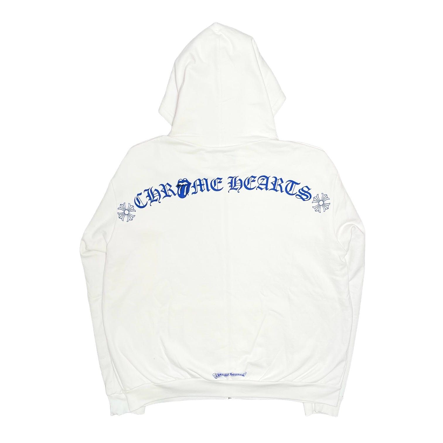 Chrome Hearts NY Rolling Stones Zip Up Hooded Sweatshirt