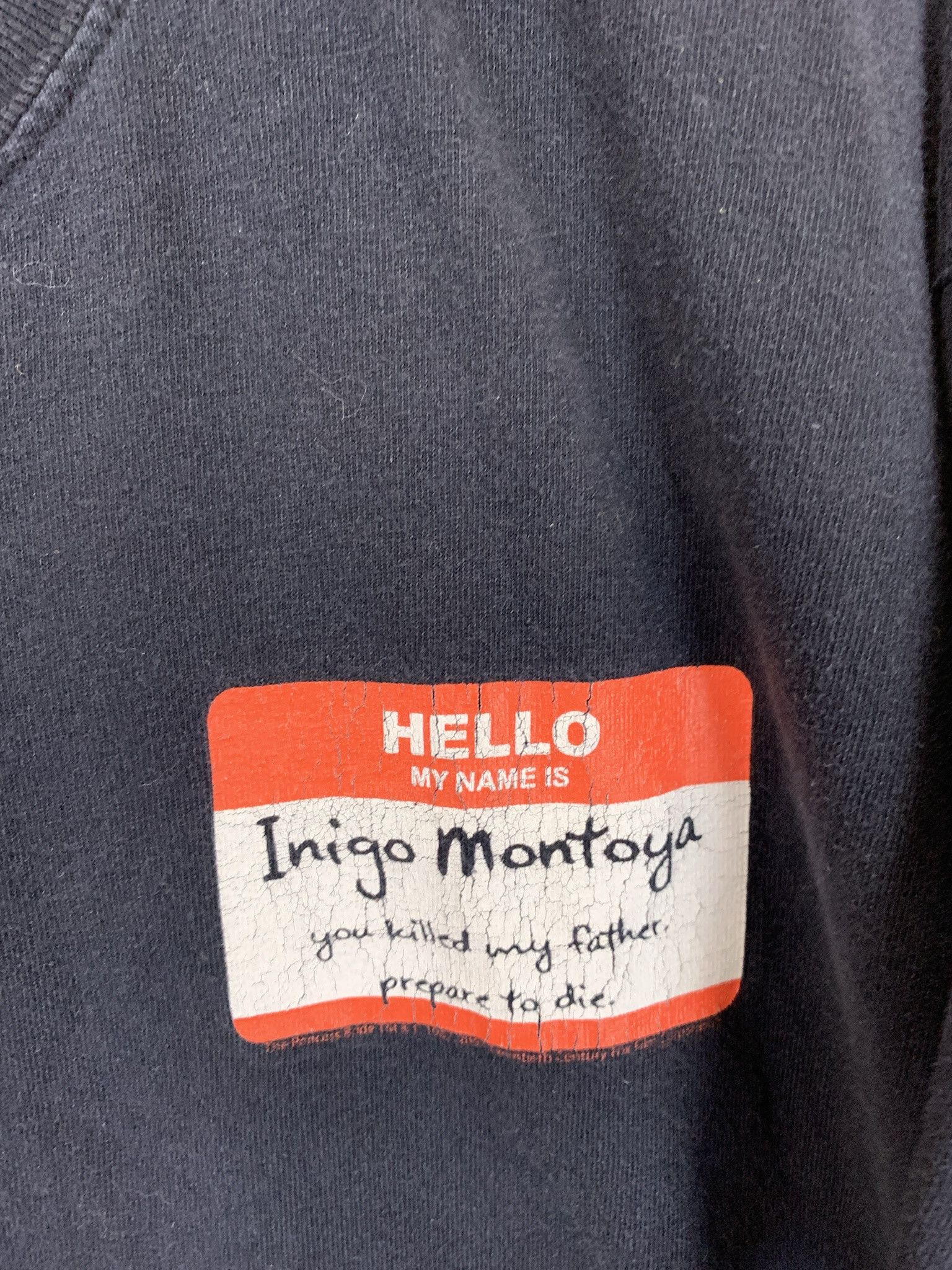 Vintage Vitnage The Princess Bride Inigo Montoya Nametag Tee Size XL Size US XL / EU 56 / 4 - 2 Thumbnail