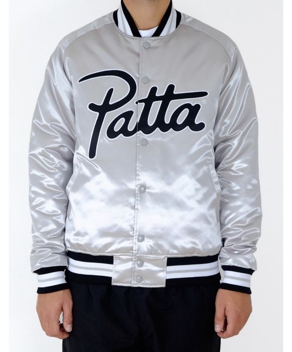 Patta x mitchell on sale & ness satin jacket