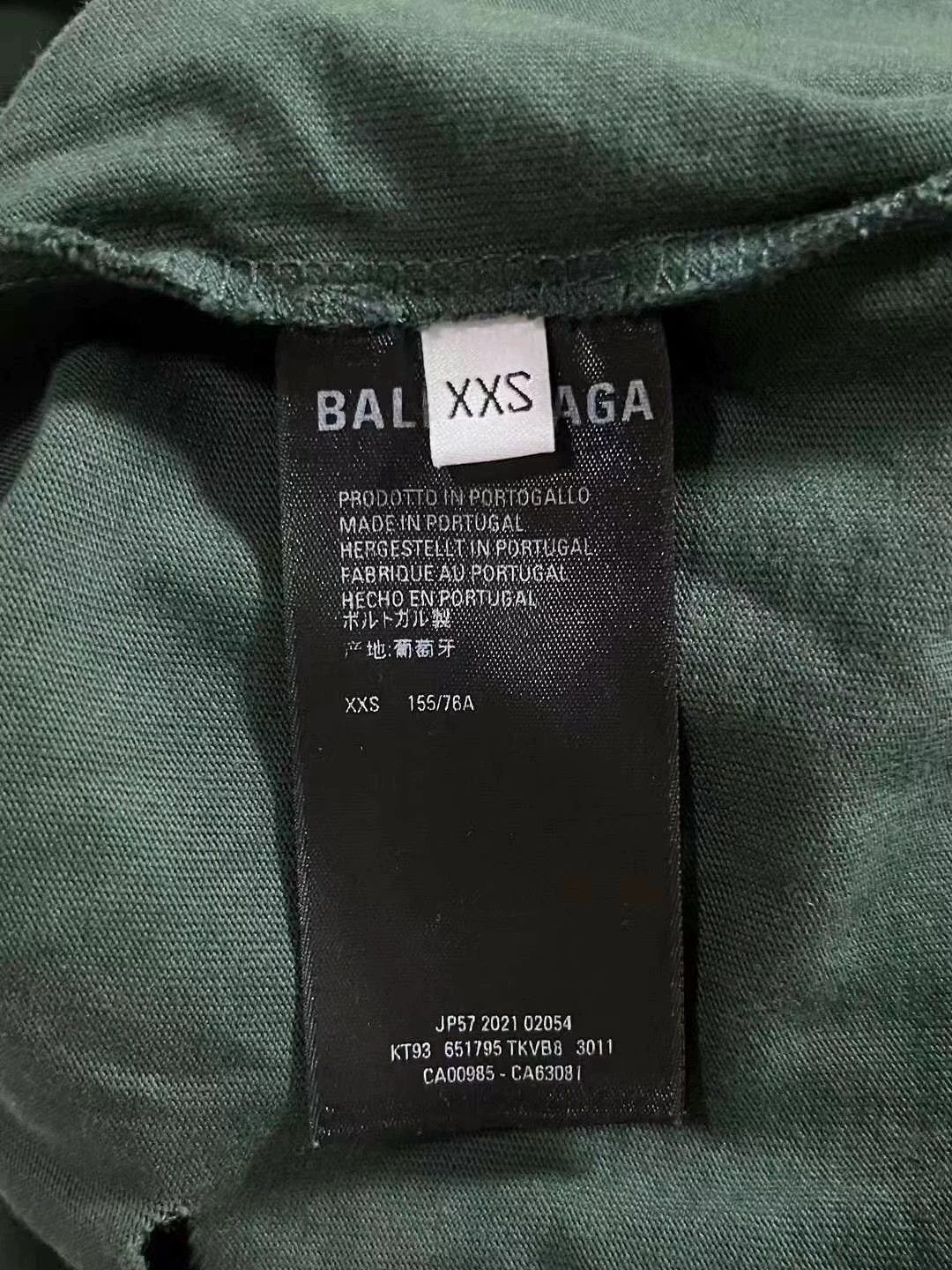 Balenciaga Balenciaga vintage big hole letter logo short sleeved shirt Size US XXS / EU 40 - 4 Thumbnail