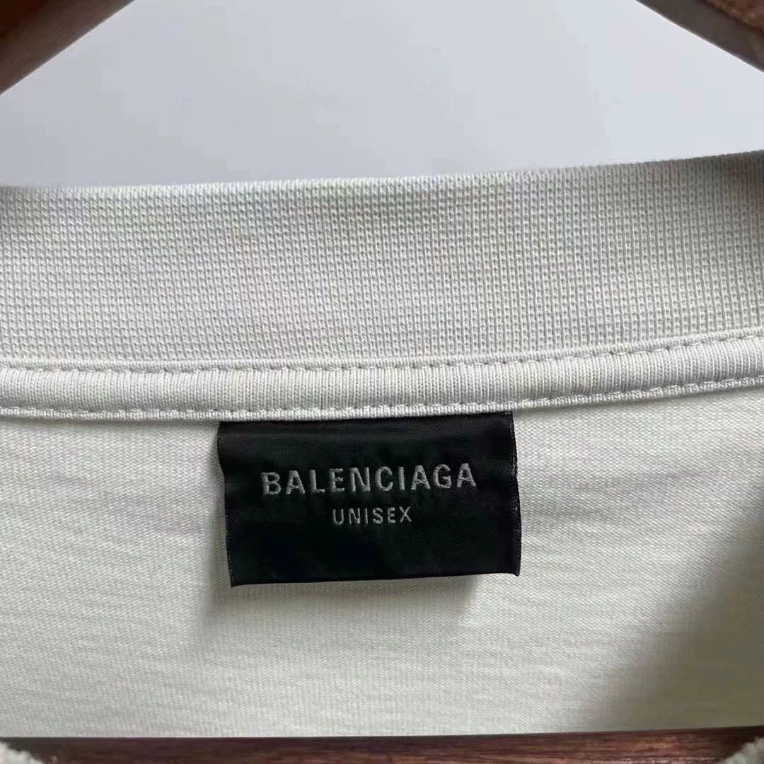 Balenciaga Balenciaga new wave blocking short sleeved shirt Size US L / EU 52-54 / 3 - 3 Thumbnail