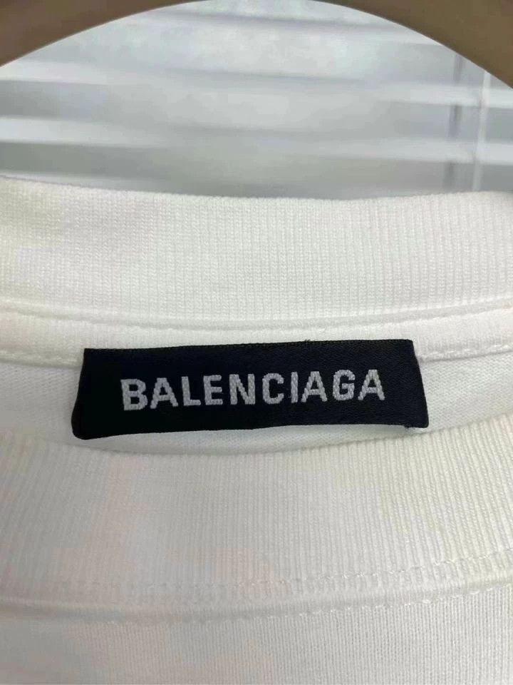 Balenciaga Balenciaga White Email Letter Short Sleeve Size US XXS / EU 40 - 3 Thumbnail