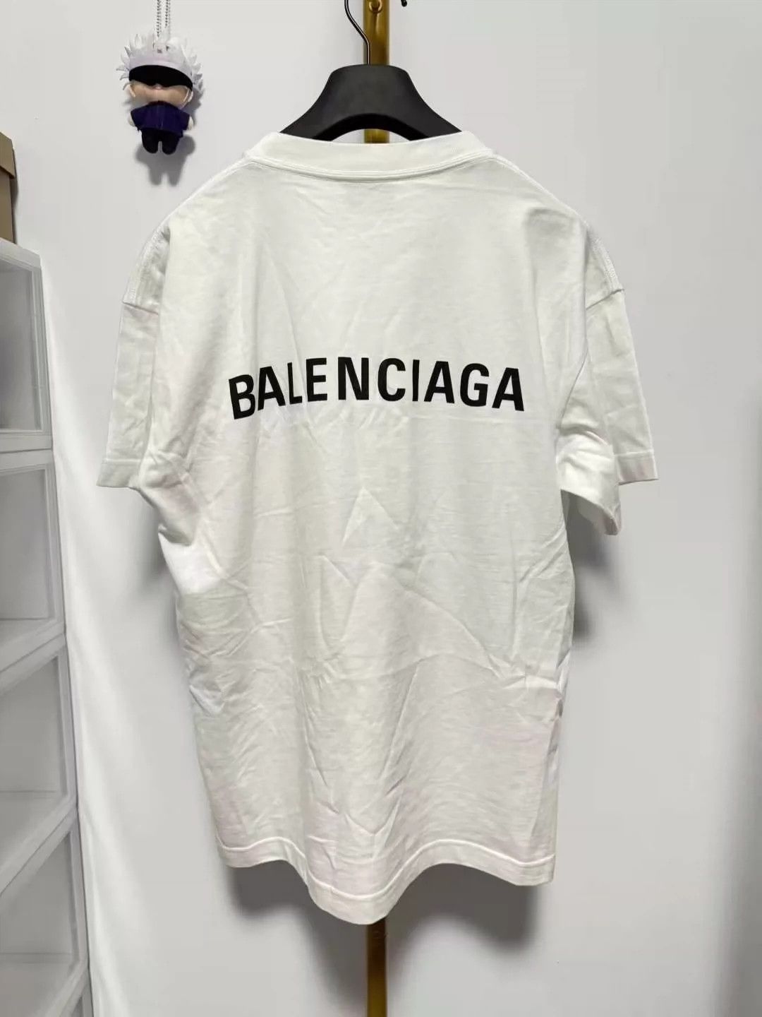 Balenciaga Balenciaga logo front and back short sleeves Size US S / EU 44-46 / 1 - 2 Thumbnail