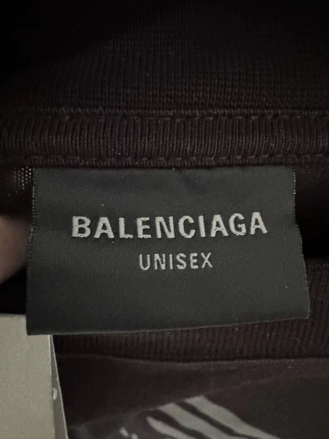 Balenciaga Balenciaga Wife Limited Short Sleeve Black Size US S / EU 44-46 / 1 - 3 Thumbnail