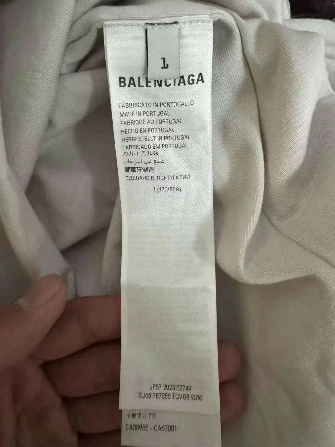 Balenciaga Balenciaga new model prohibits short sleeves Size US S / EU 44-46 / 1 - 5 Thumbnail