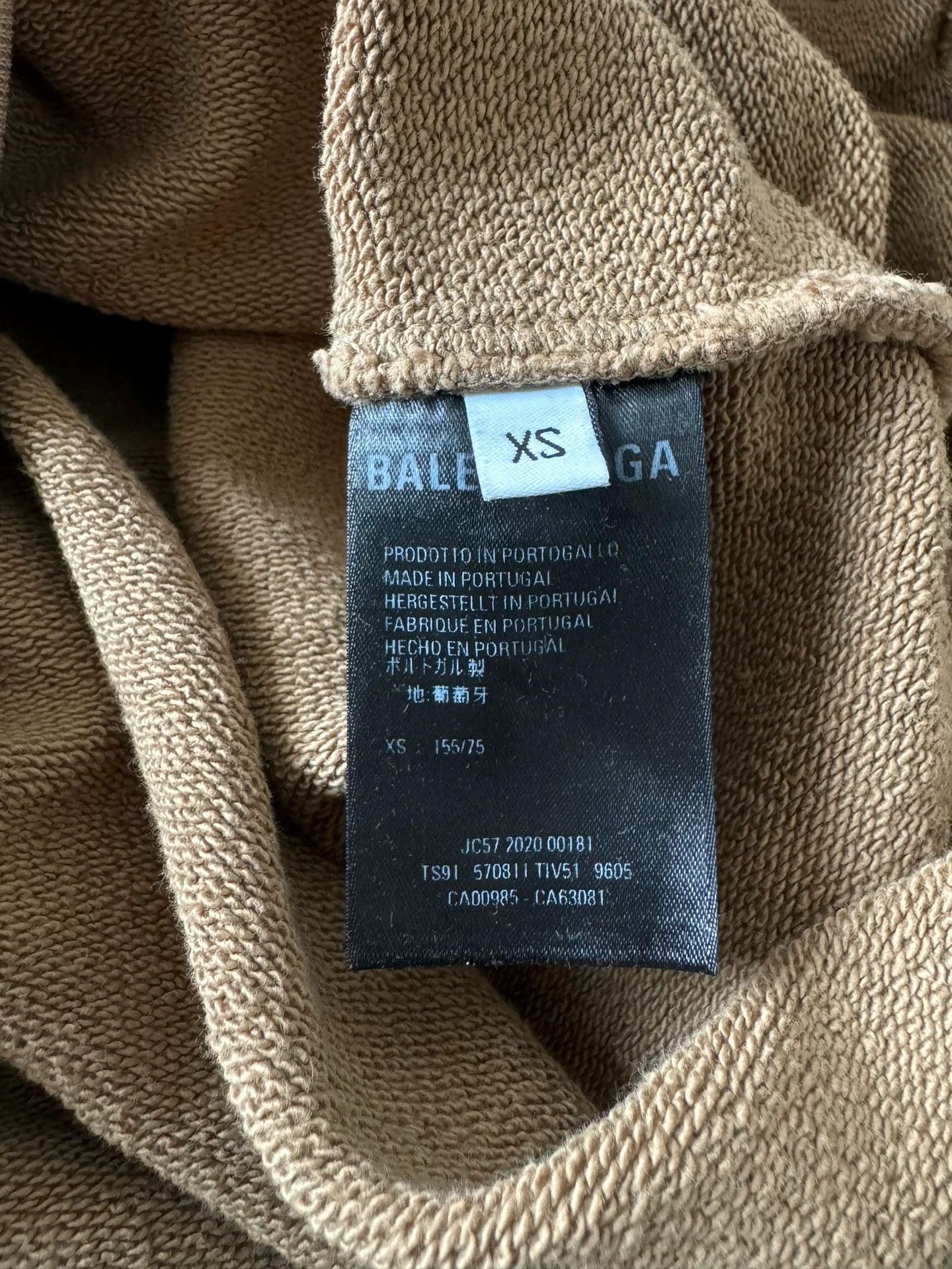Balenciaga Balenciaga khaki mailbox symbol hoodie Size US XS / EU 42 / 0 - 5 Thumbnail
