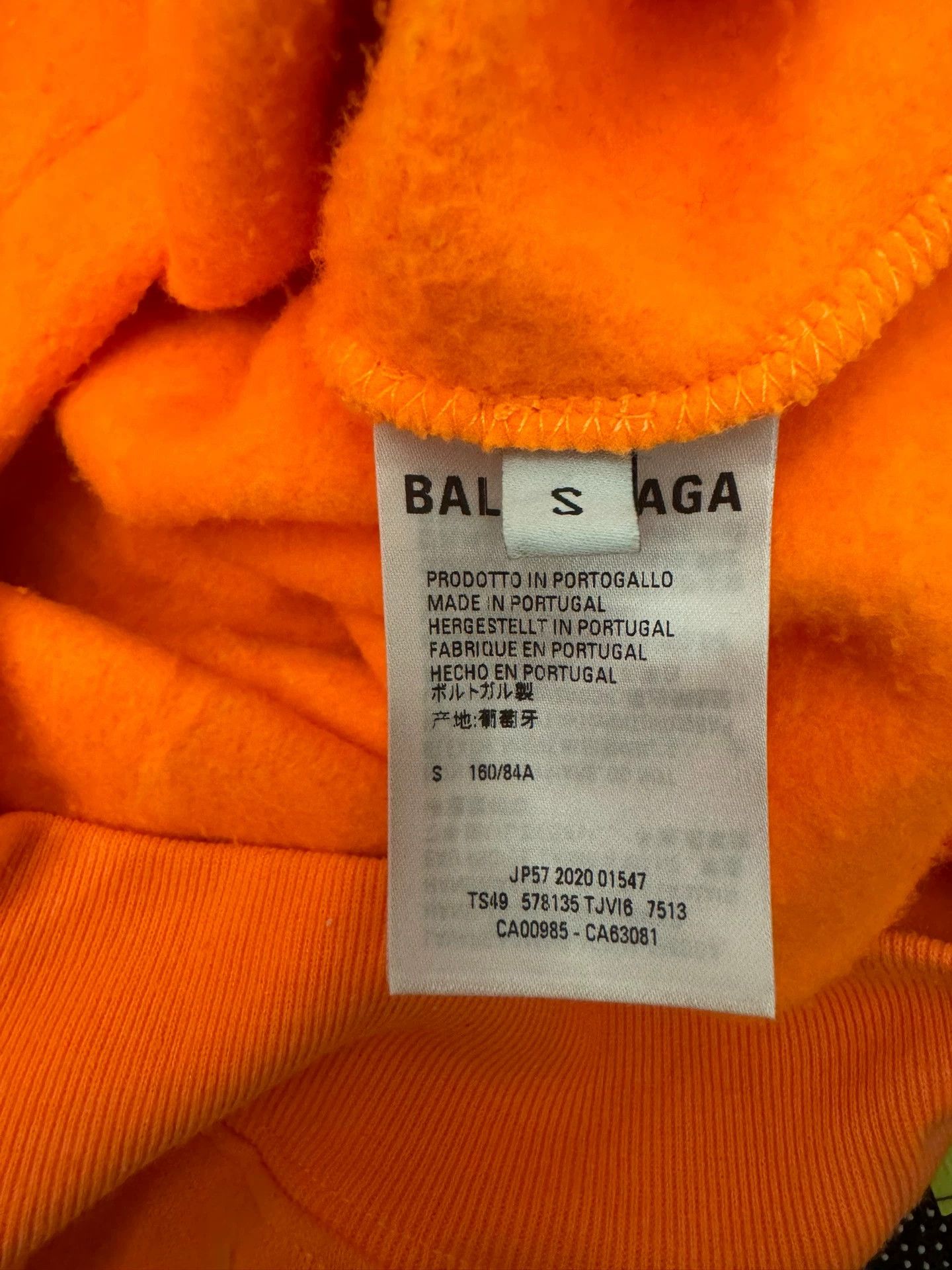 Balenciaga Balenciaga 7-language hoodie Size US S / EU 44-46 / 1 - 5 Thumbnail