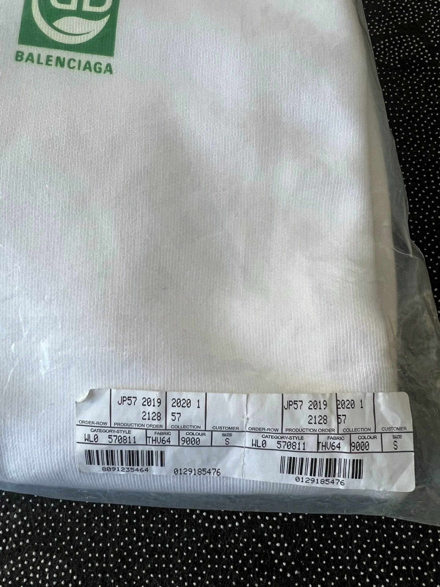 Balenciaga Balenciaga White Eco friendly Hoodie Size US S / EU 44-46 / 1 - 5 Thumbnail