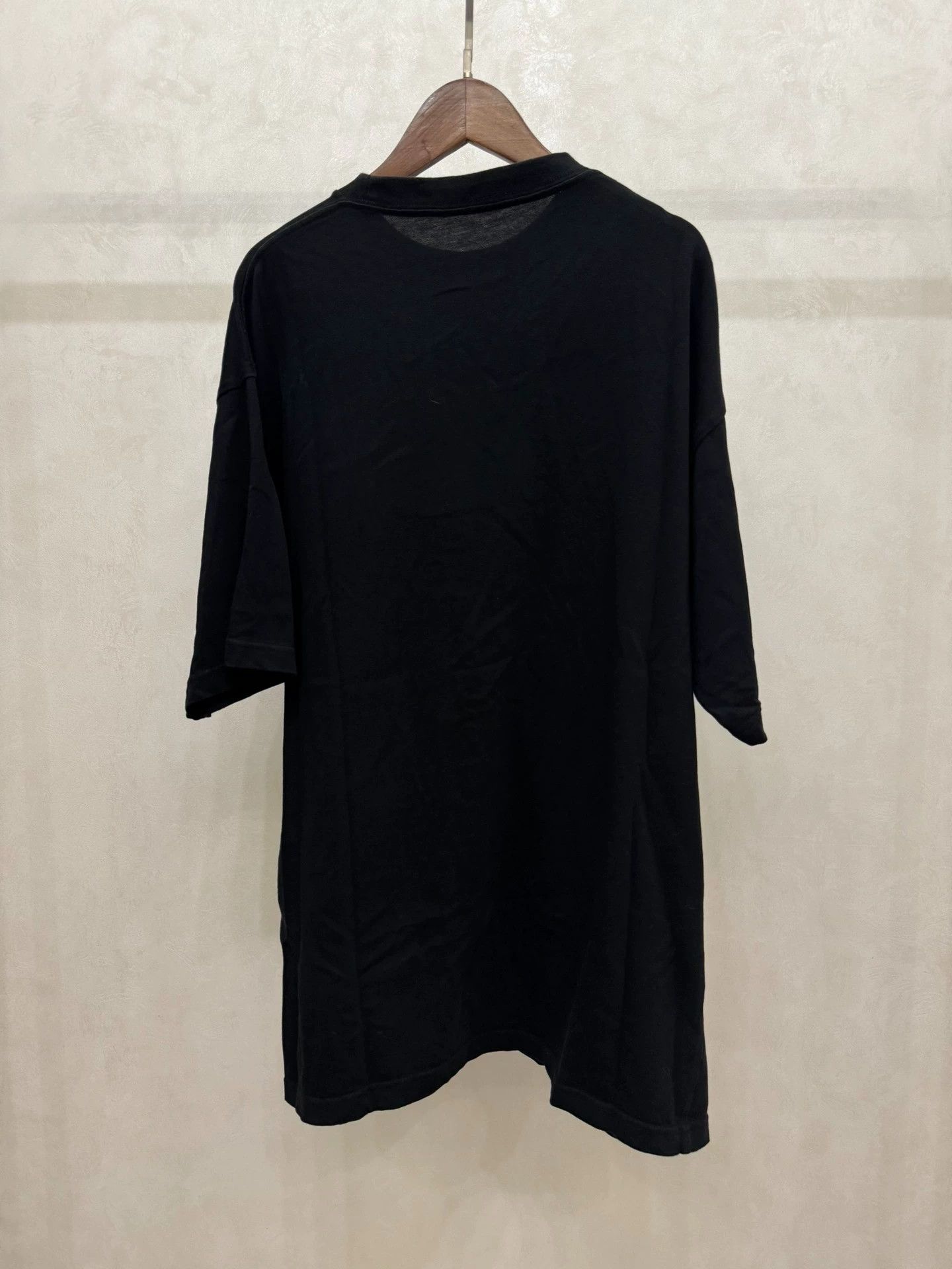 Balenciaga Balenciaga Black Mastercard Short Sleeve Size US XS / EU 42 / 0 - 2 Thumbnail