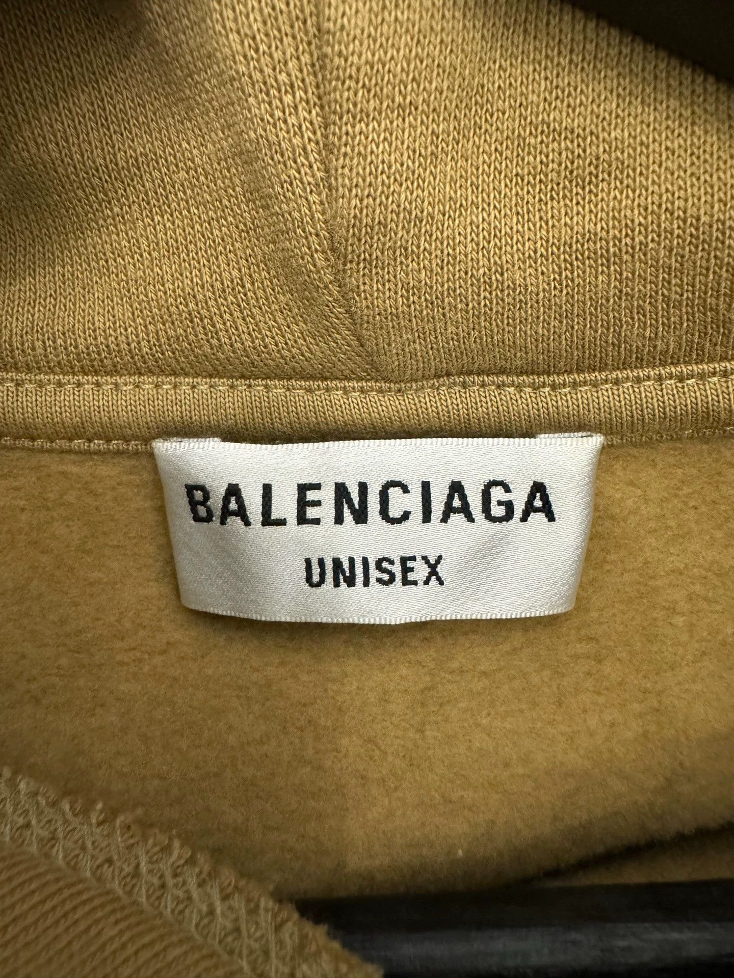 Balenciaga Balenciaga khaki grain hoodie from Balenciaga Size US XS / EU 42 / 0 - 5 Thumbnail