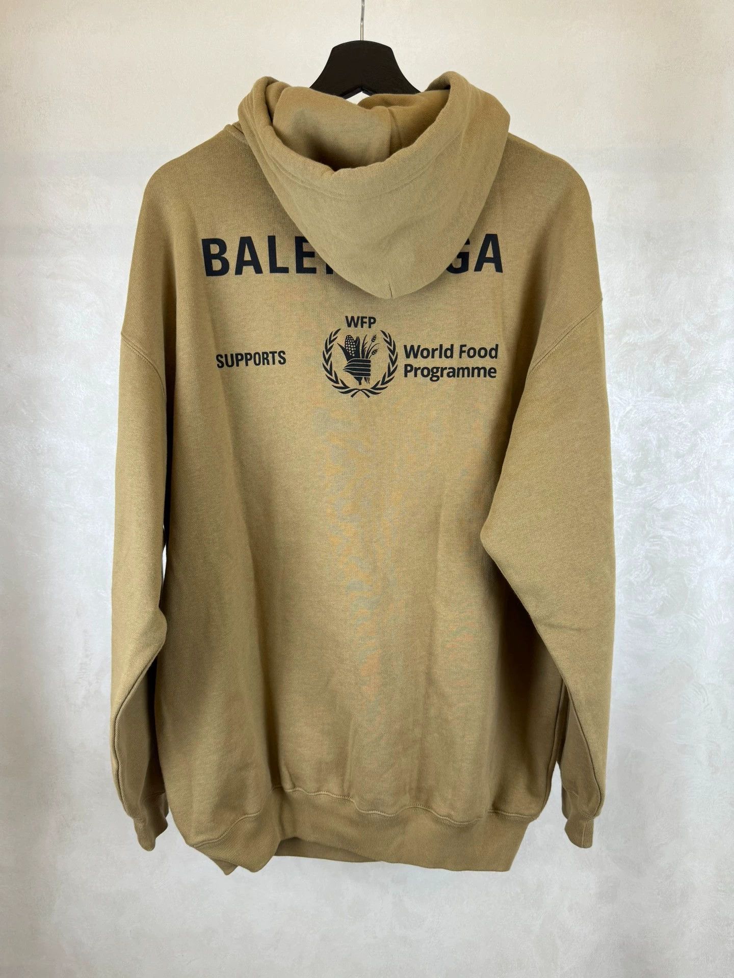 Balenciaga Balenciaga khaki grain hoodie from Balenciaga Size US XS / EU 42 / 0 - 2 Thumbnail