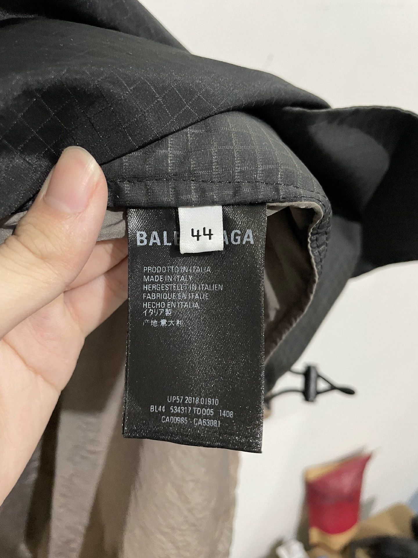 Balenciaga Balenciaga sample metal nylon jacket Size US M / EU 48-50 / 2 - 5 Thumbnail