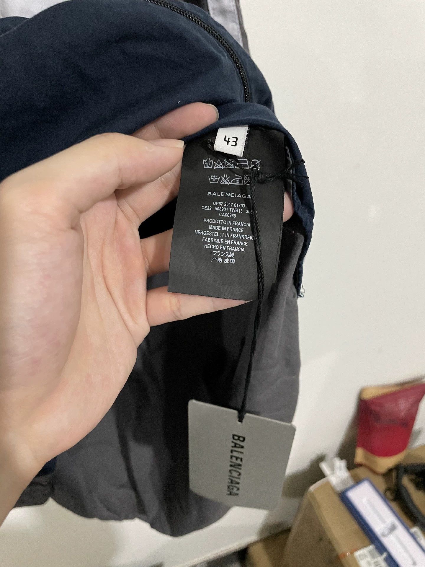 Balenciaga Balenciaga school uniform logo jacket Size US M / EU 48-50 / 2 - 5 Thumbnail
