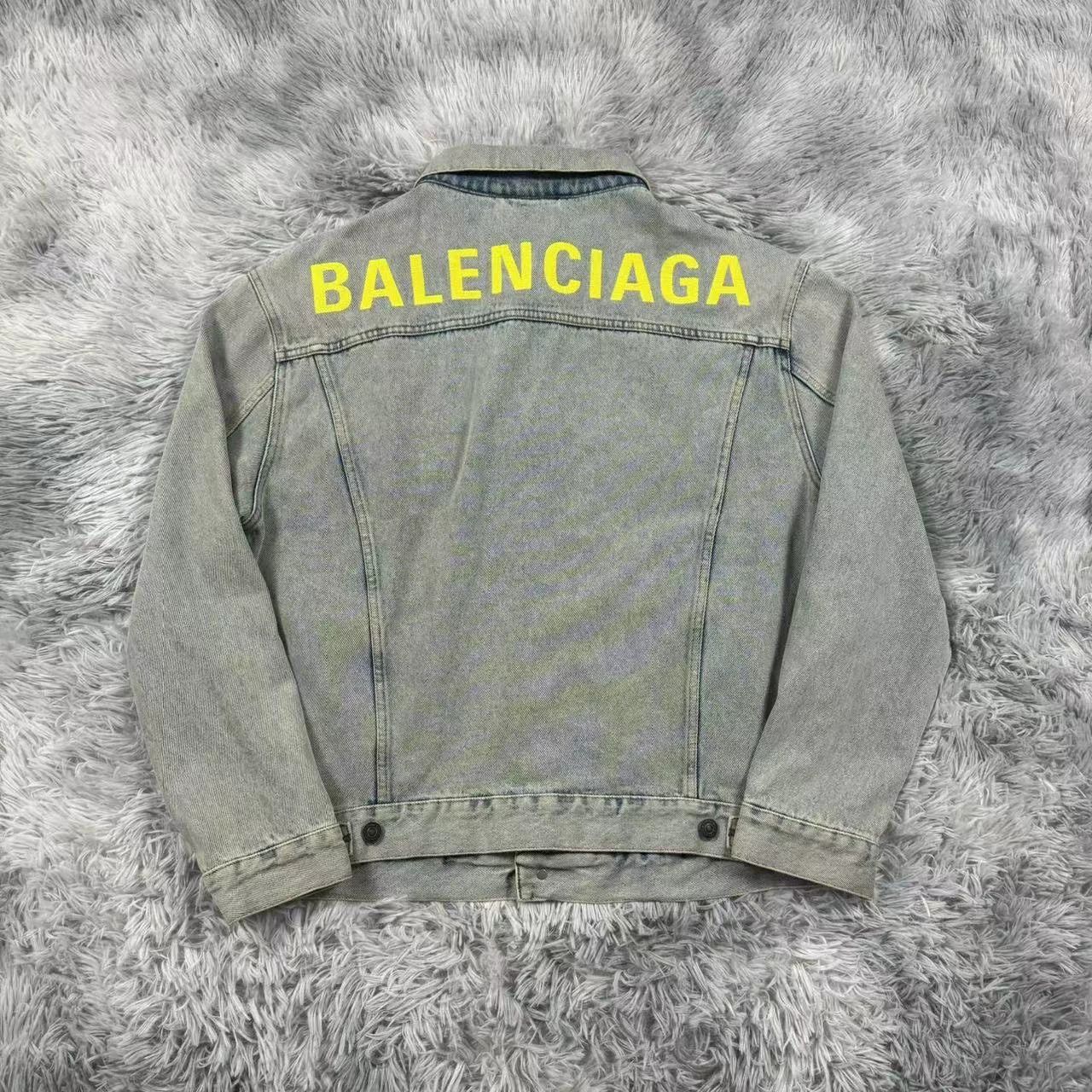 Balenciaga Balenciaga Embroidered Cowboy Coat Size US M / EU 48-50 / 2 - 2 Thumbnail