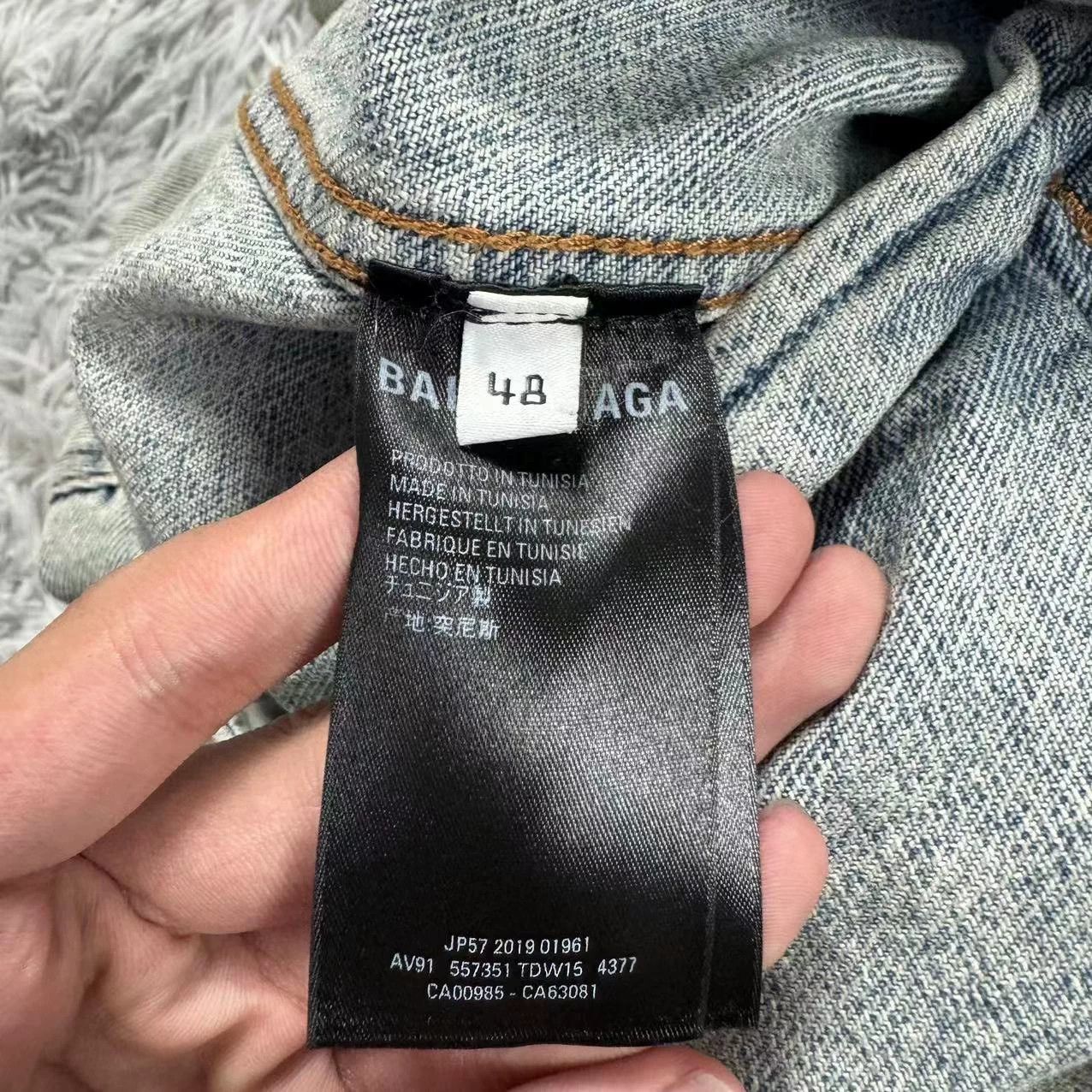 Balenciaga Balenciaga Embroidered Cowboy Coat Size US M / EU 48-50 / 2 - 6 Thumbnail