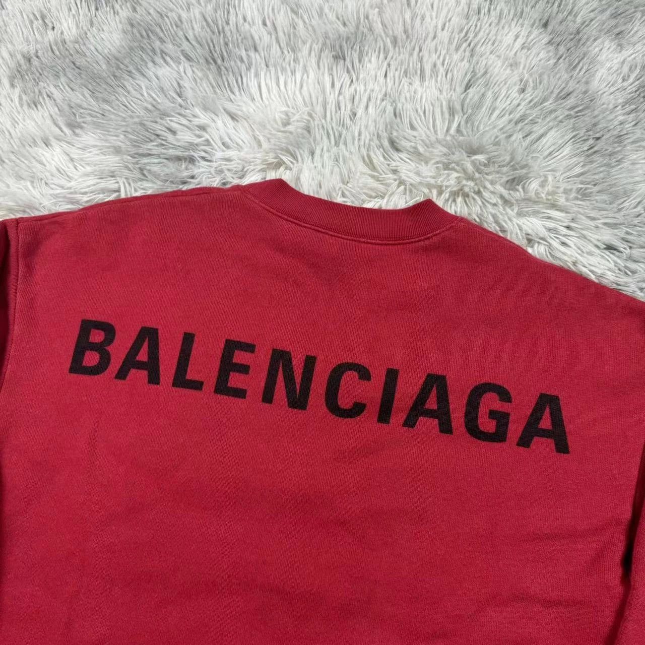 Balenciaga Balenciaga back badge hoodie Size US S / EU 44-46 / 1 - 3 Thumbnail