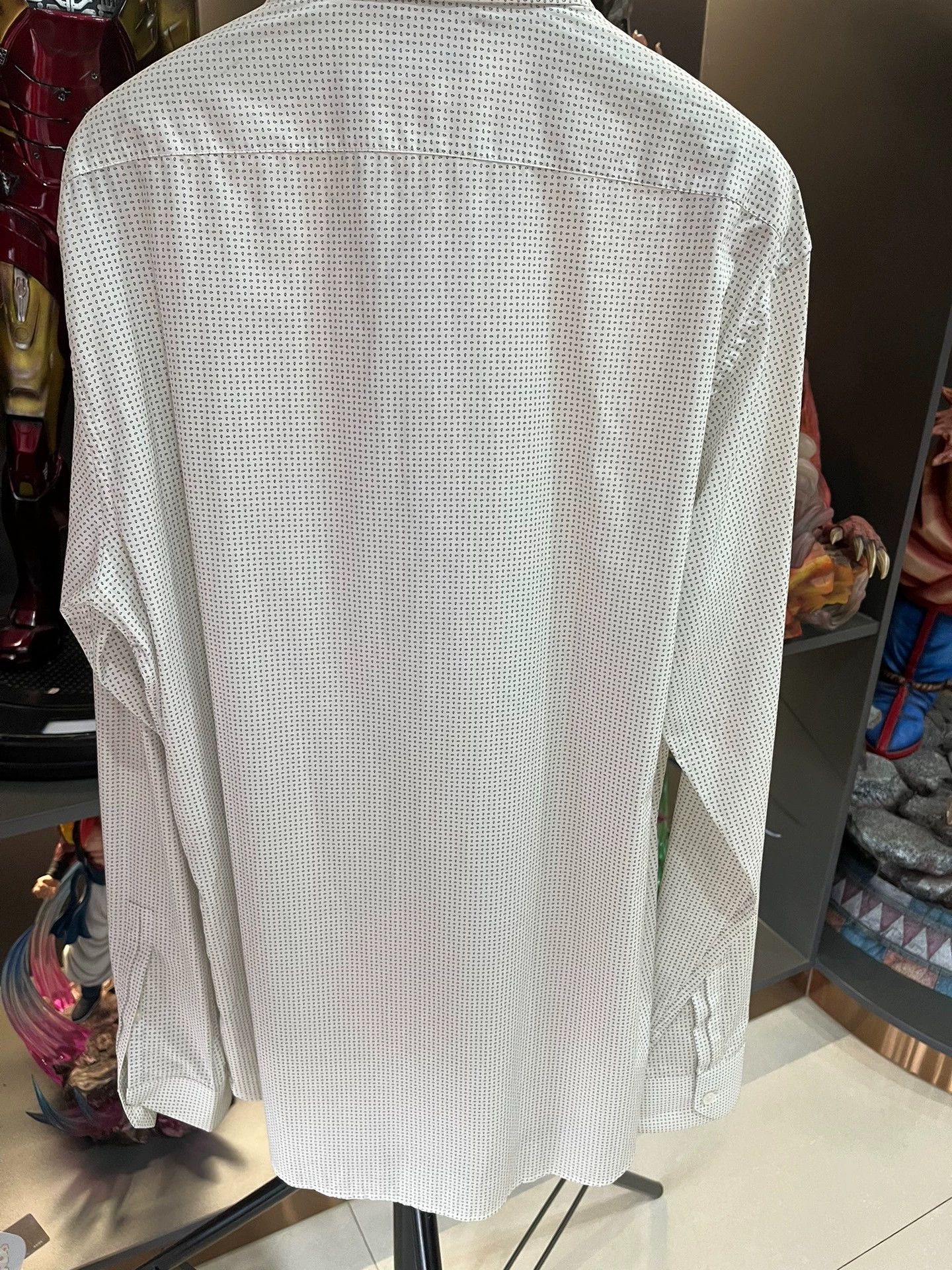 Saint Laurent Paris Saint Laurent Paris White polka dot shirt Size US M / EU 48-50 / 2 - 3 Thumbnail