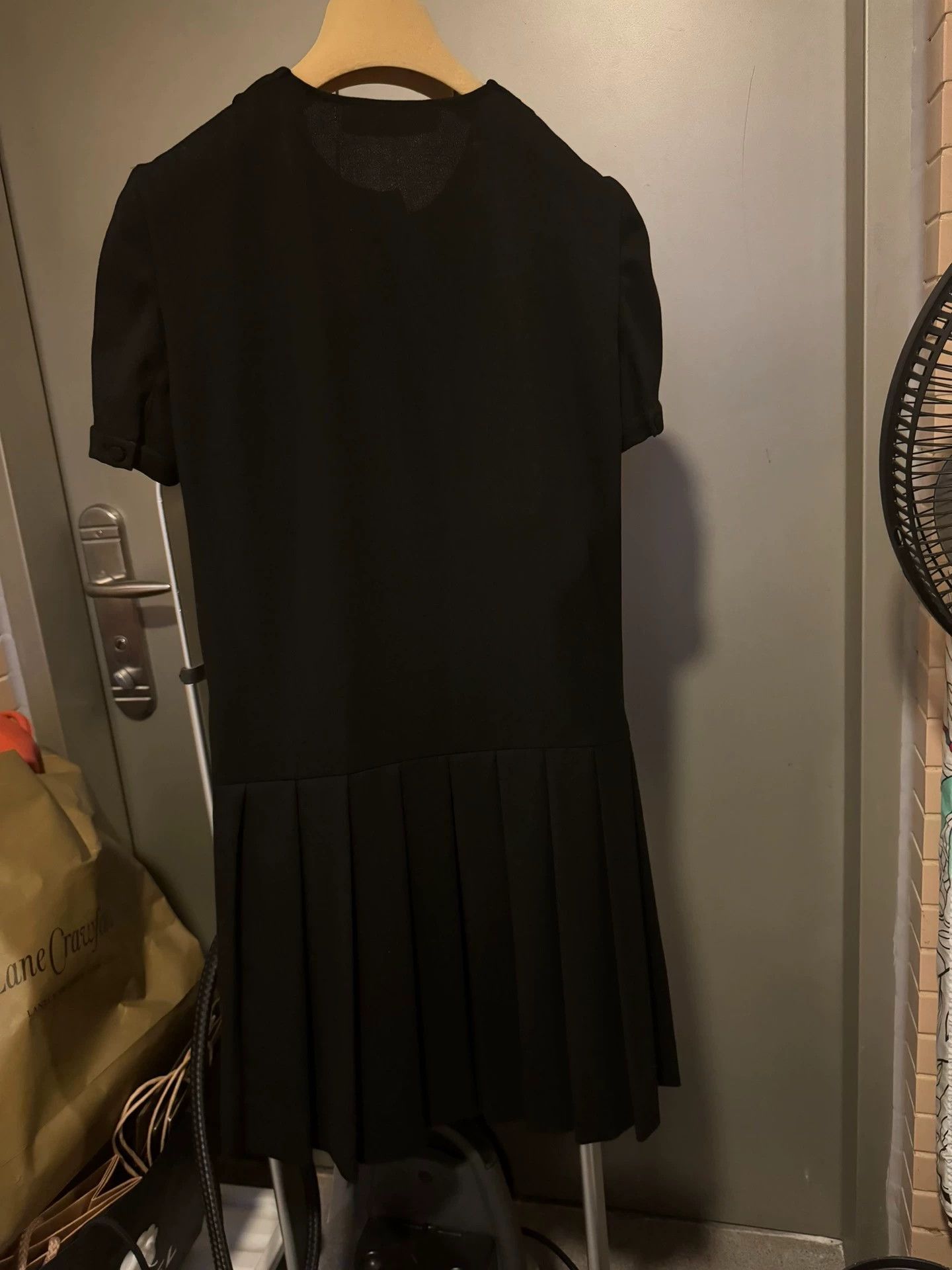 Saint Laurent Paris Saint Laurent Paris Black bow dress Size US 34 / EU 50 - 4 Thumbnail