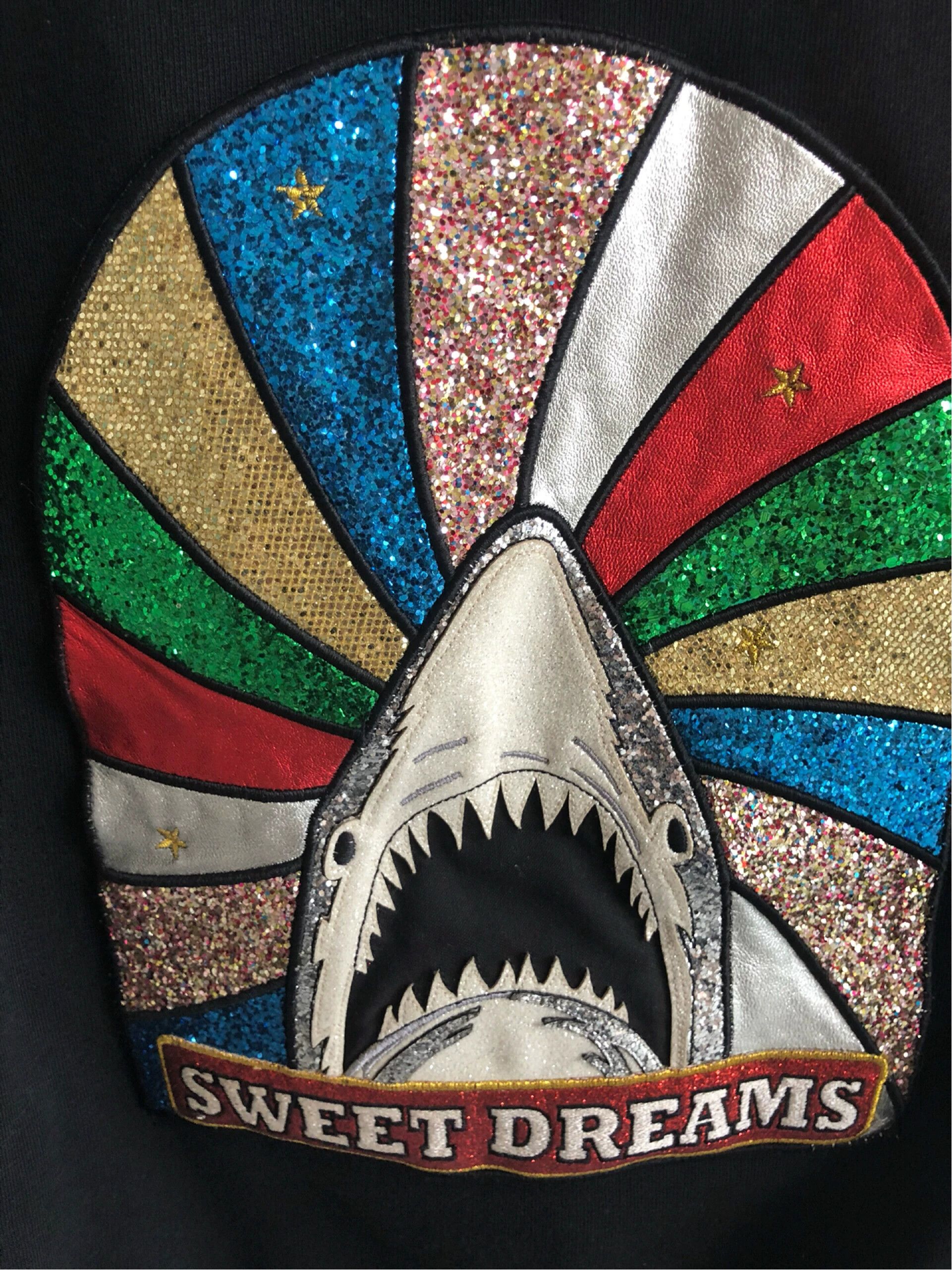 Saint Laurent Paris Saint Laurent Paris Sparkling Shark Hoodie Size US XS / EU 42 / 0 - 2 Thumbnail
