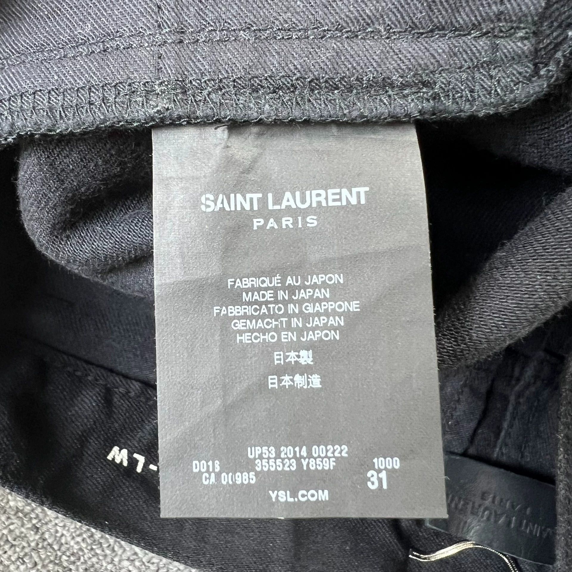 Saint Laurent Paris Saint Laurent Paris D02 Basic Jeans Size US 31 - 4 Thumbnail