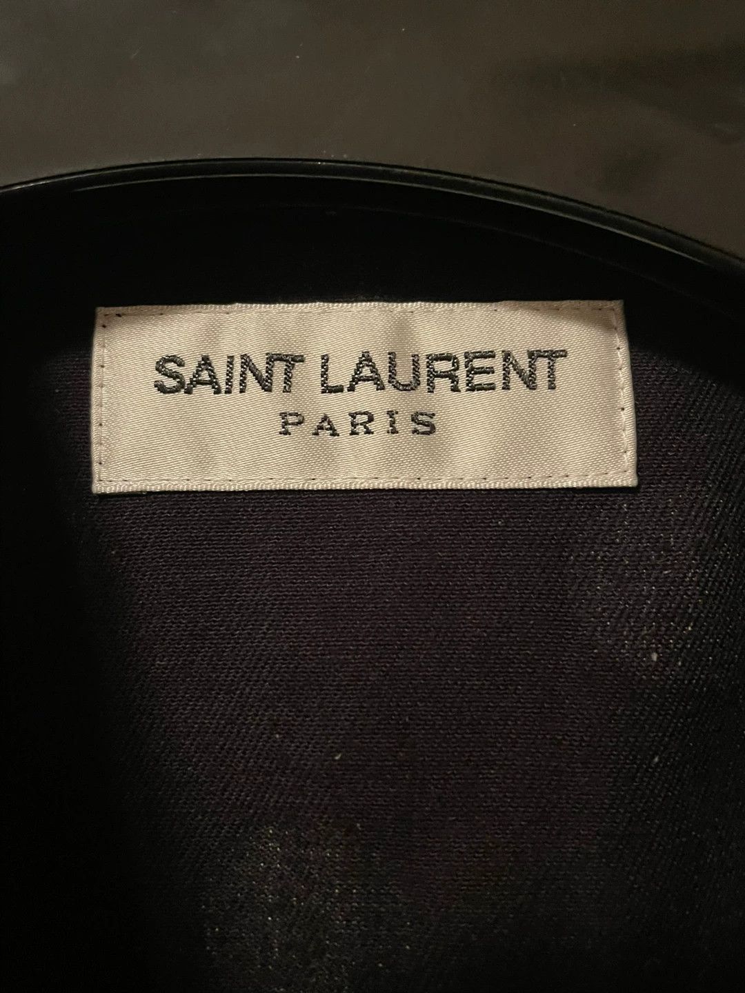 Saint Laurent Paris Saint Laurent Paris Black polka dot shirt Size US L / EU 52-54 / 3 - 5 Thumbnail