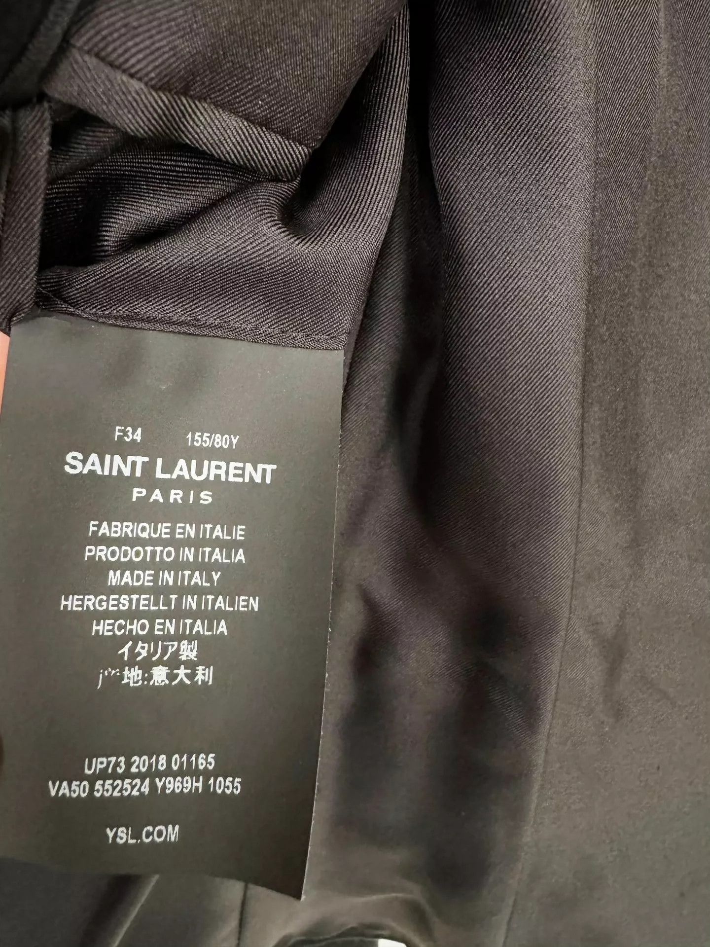 Saint Laurent Paris Saint Laurent Paris Palace suit jacket Size US XXS / EU 40 - 4 Thumbnail