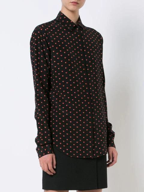Saint Laurent Paris Saint Laurent Paris Love mulberry silk shirt Size US S / EU 44-46 / 1 - 4 Thumbnail