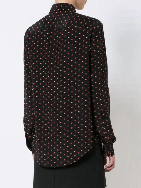 Saint Laurent Paris Saint Laurent Paris Love mulberry silk shirt Size US S / EU 44-46 / 1 - 5 Thumbnail