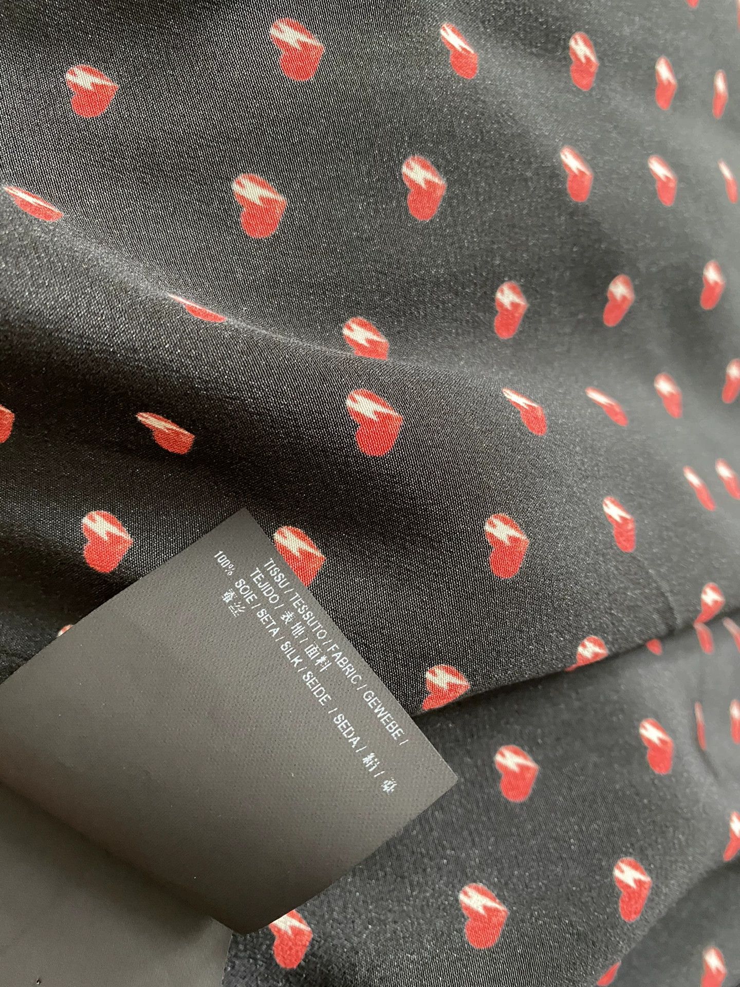 Saint Laurent Paris Saint Laurent Paris Love mulberry silk shirt Size US S / EU 44-46 / 1 - 8 Thumbnail