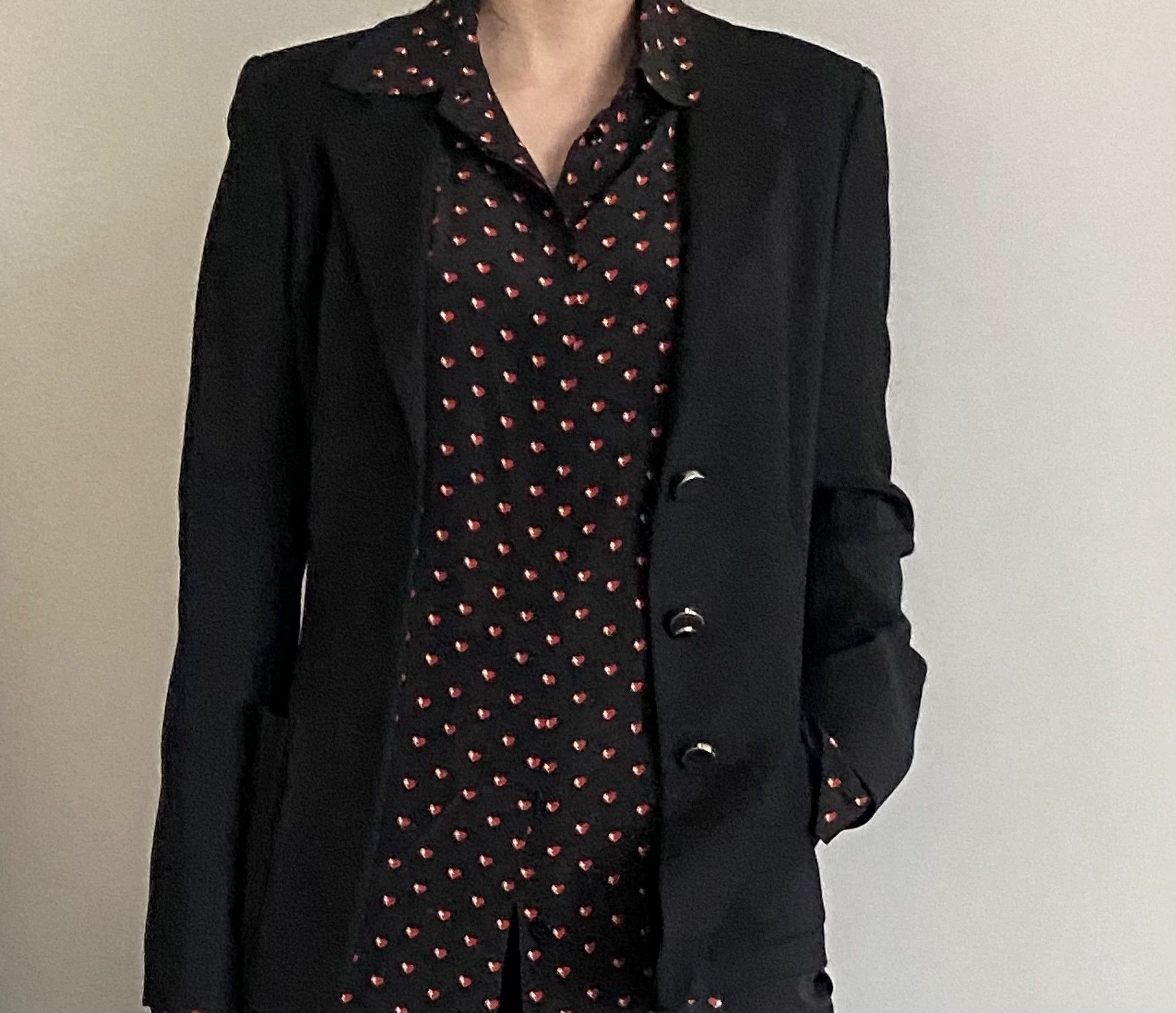 Saint Laurent Paris Saint Laurent Paris Love mulberry silk shirt Size US S / EU 44-46 / 1 - 3 Thumbnail