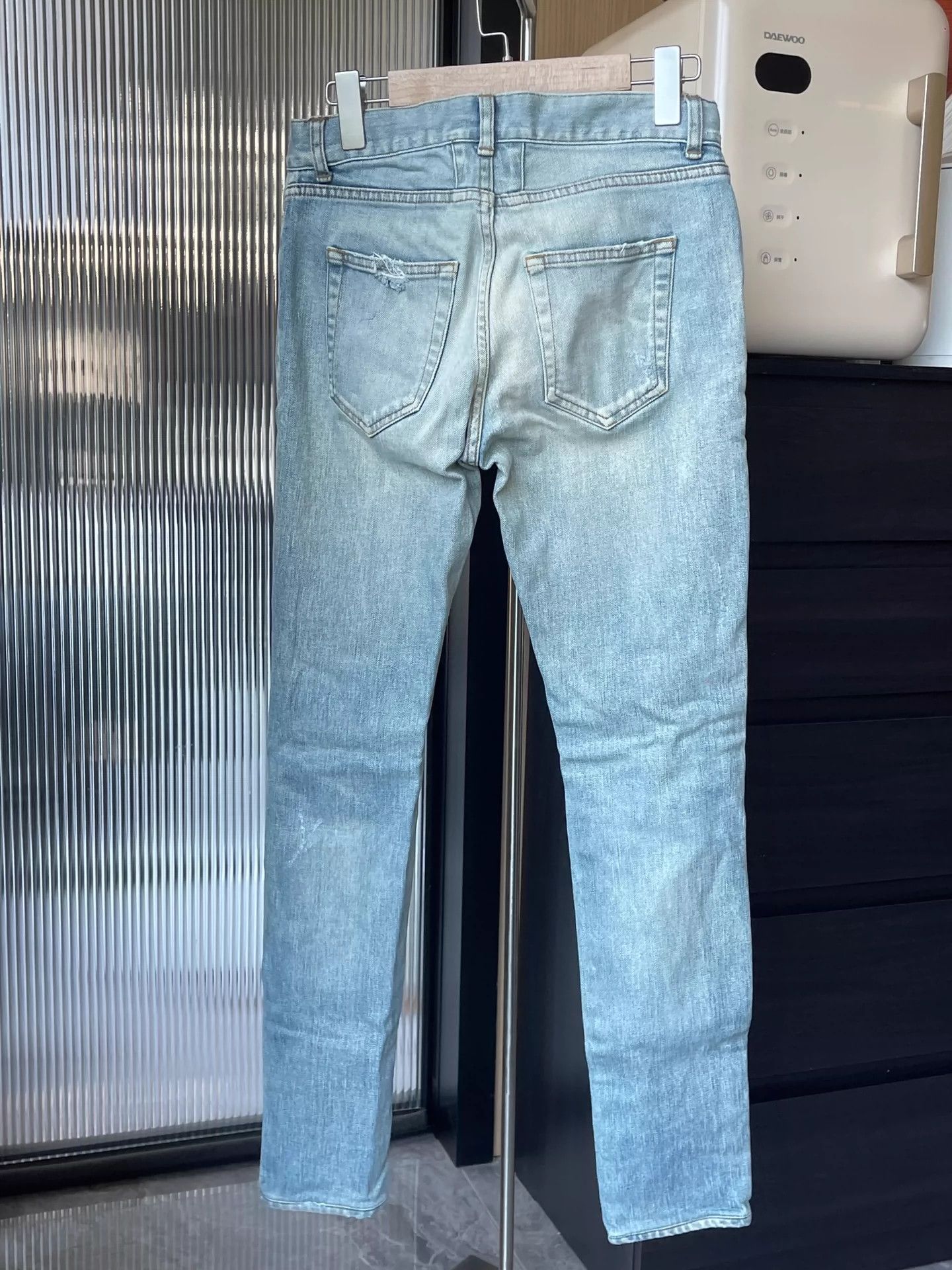 Saint Laurent Paris Saint Laurent Paris Destroy blue jeans Size US 28 / EU 44 - 3 Thumbnail