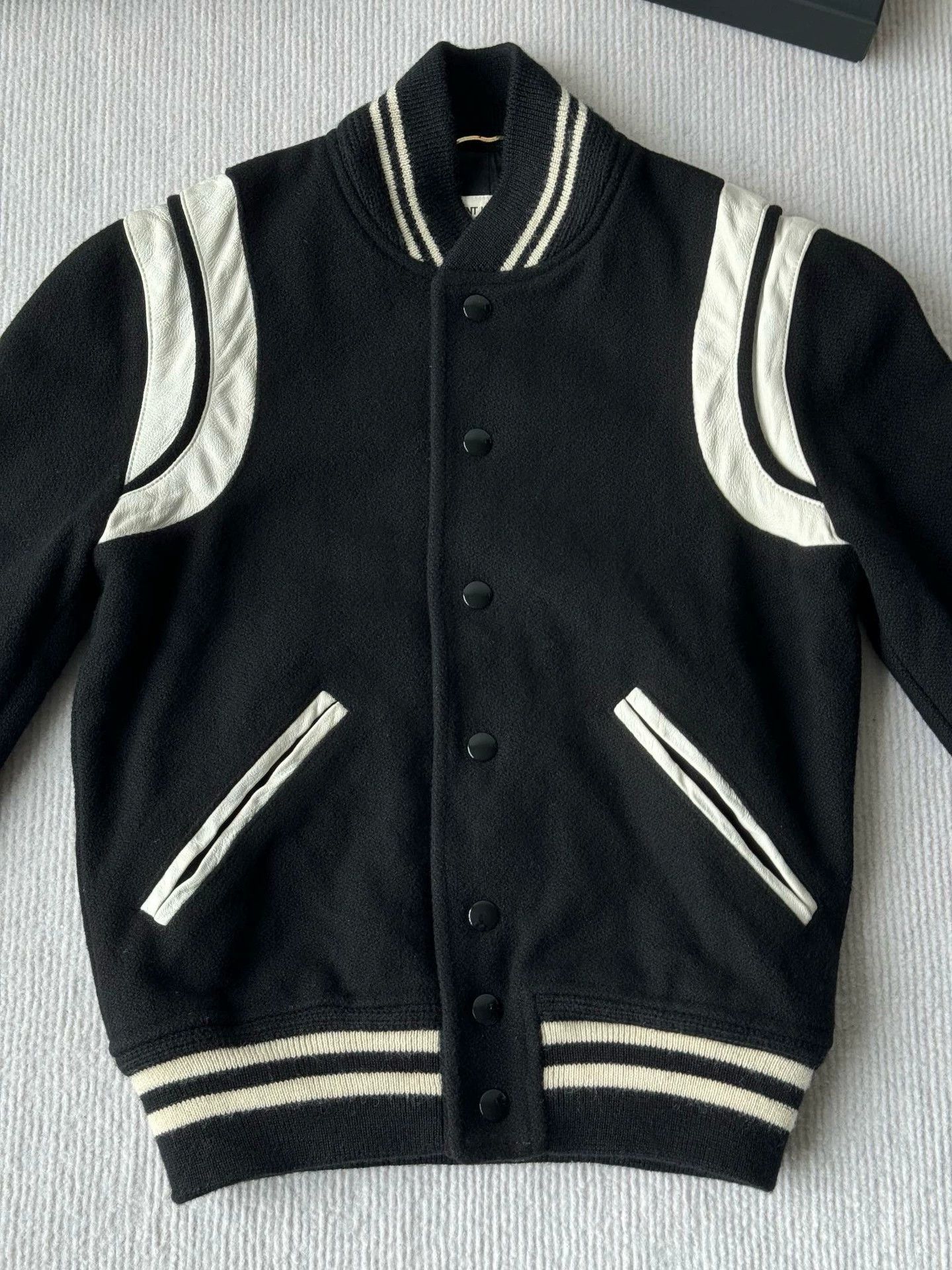Saint Laurent Paris Saint Laurent Paris Classic baseball jacket Size US XS / EU 42 / 0 - 2 Thumbnail